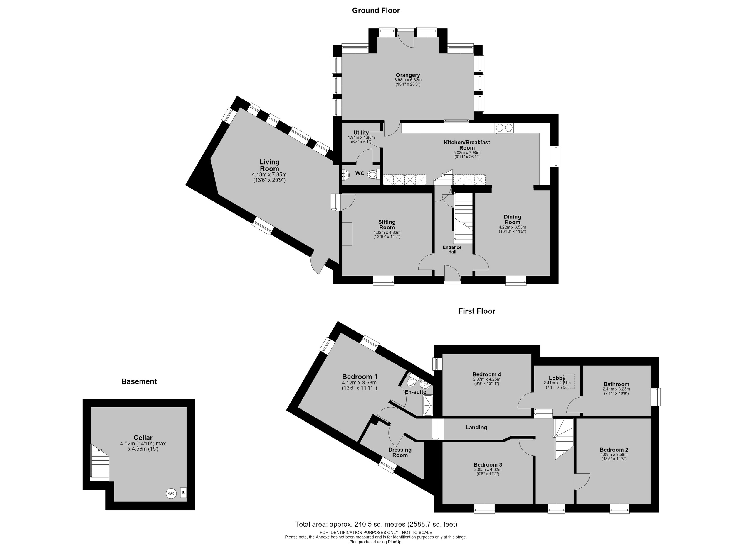 Caldicott Farm, Hereford floorplan