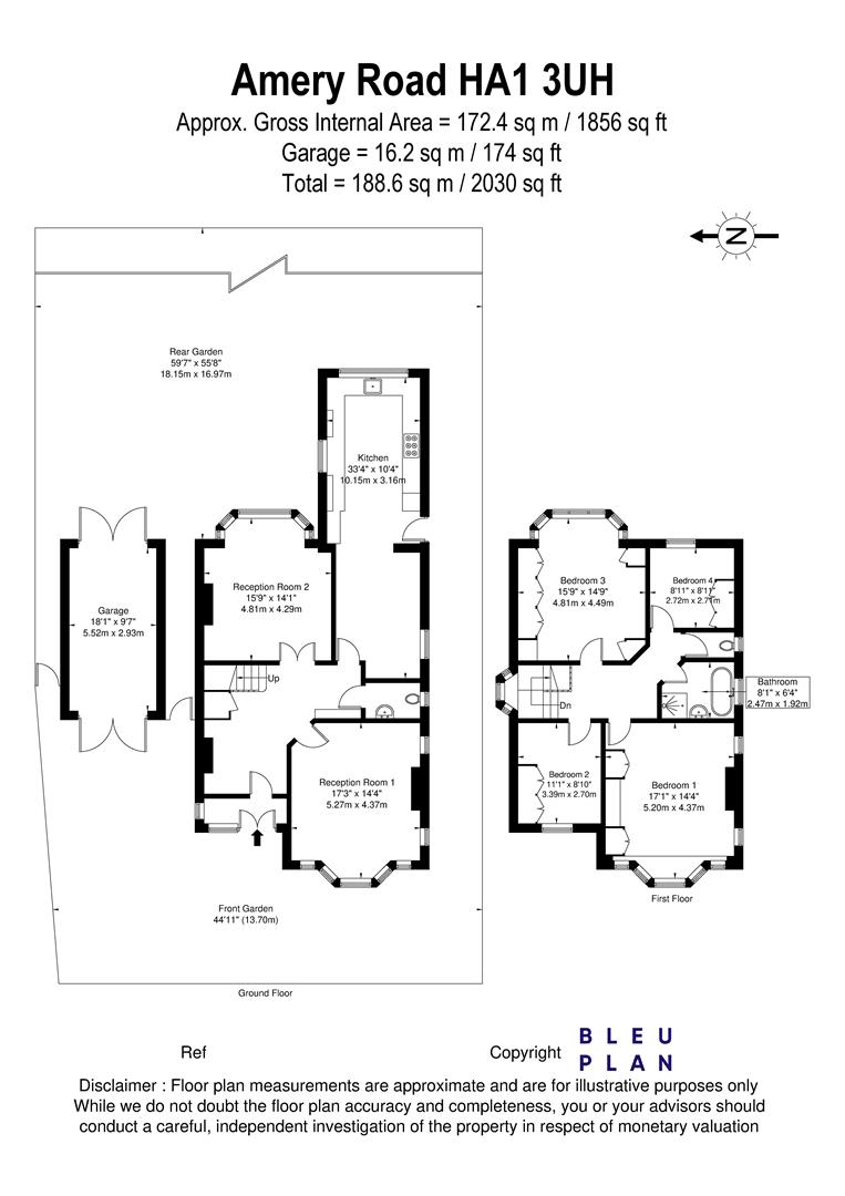 7, Amery Road, Harrow floorplan
