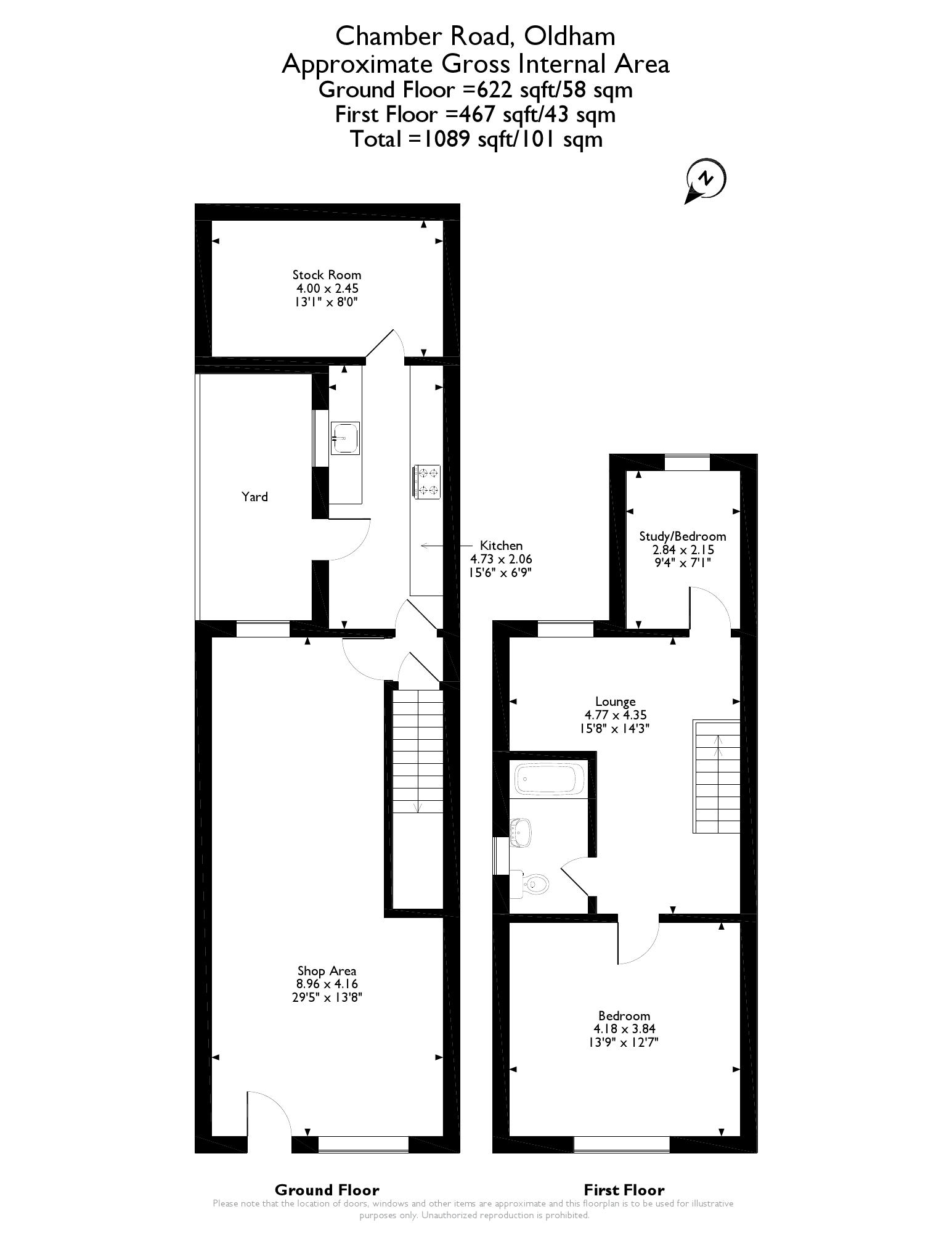 3 Bedrooms End terrace house for sale in Chamber Road, Oldham OL8