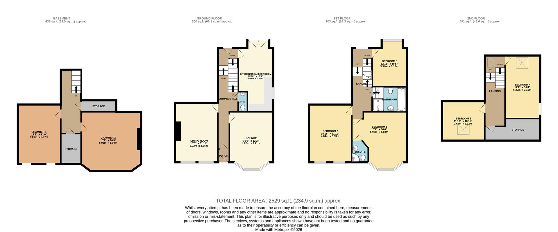 104, Victoria Road, Altrincham floorplan
