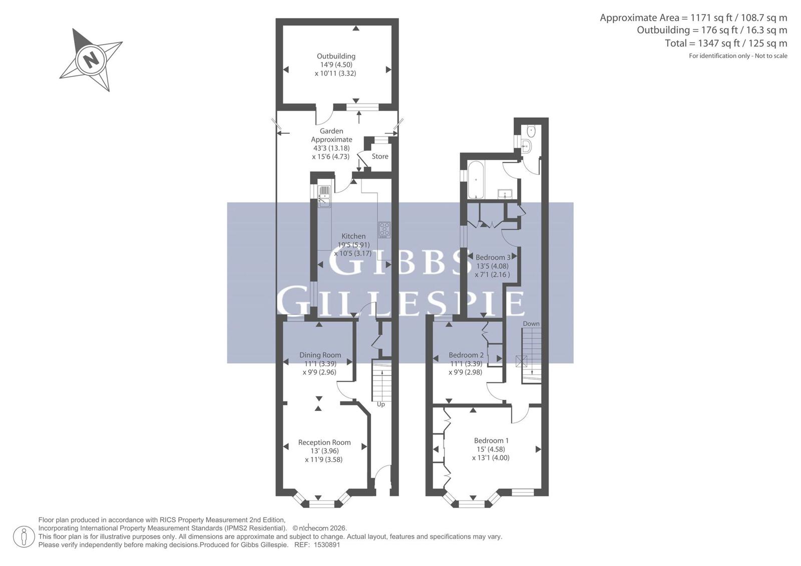 Cecil Road, Harrow floorplan