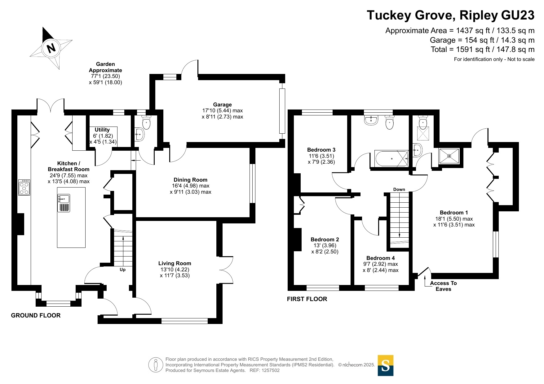 Beech Cottage,, Tuckey Grove, Surrey floorplan