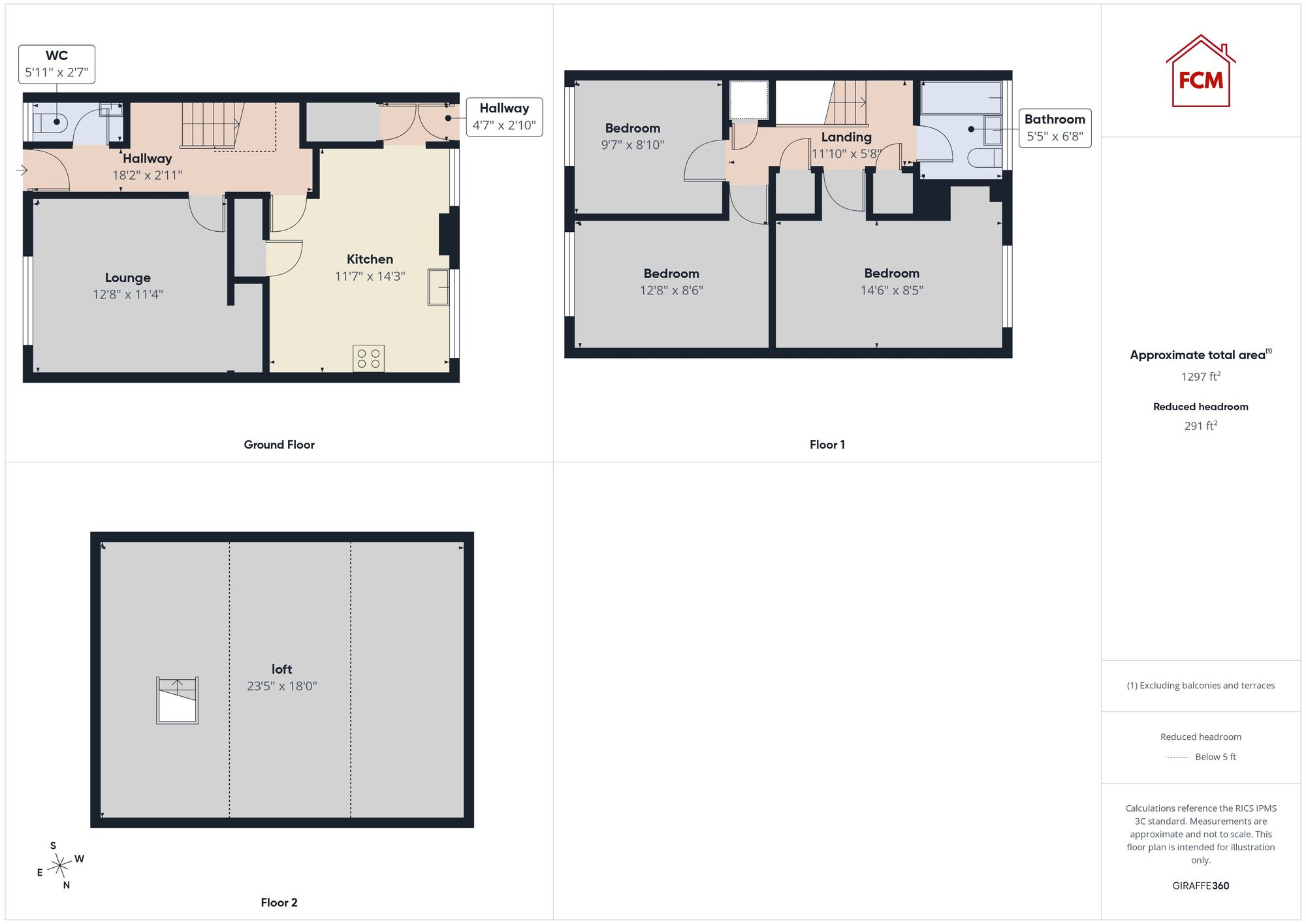 57 Ramsey Drive, Whitehaven floorplan