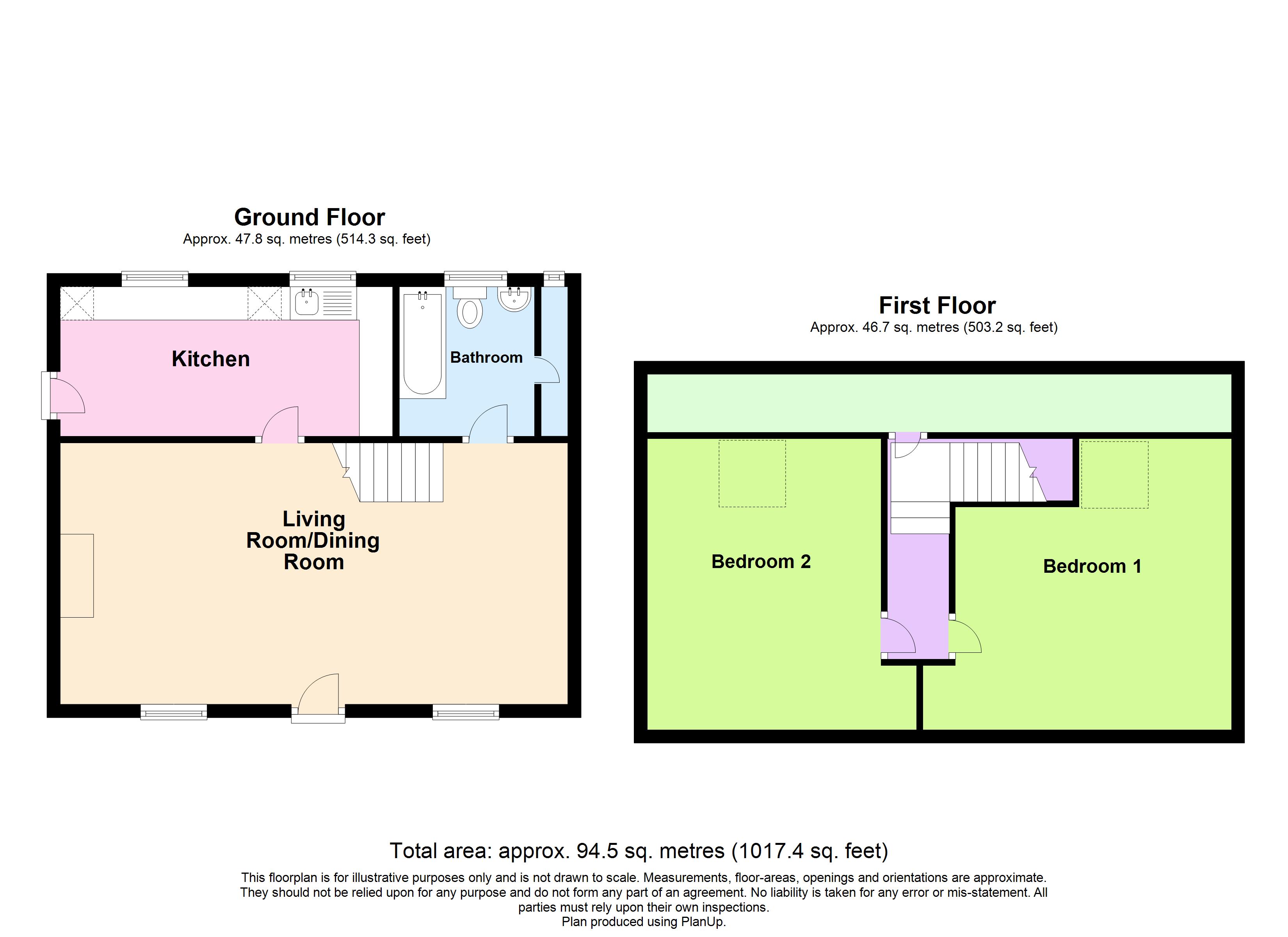 3, Little Honeyborough Lane, Milford Haven floorplan