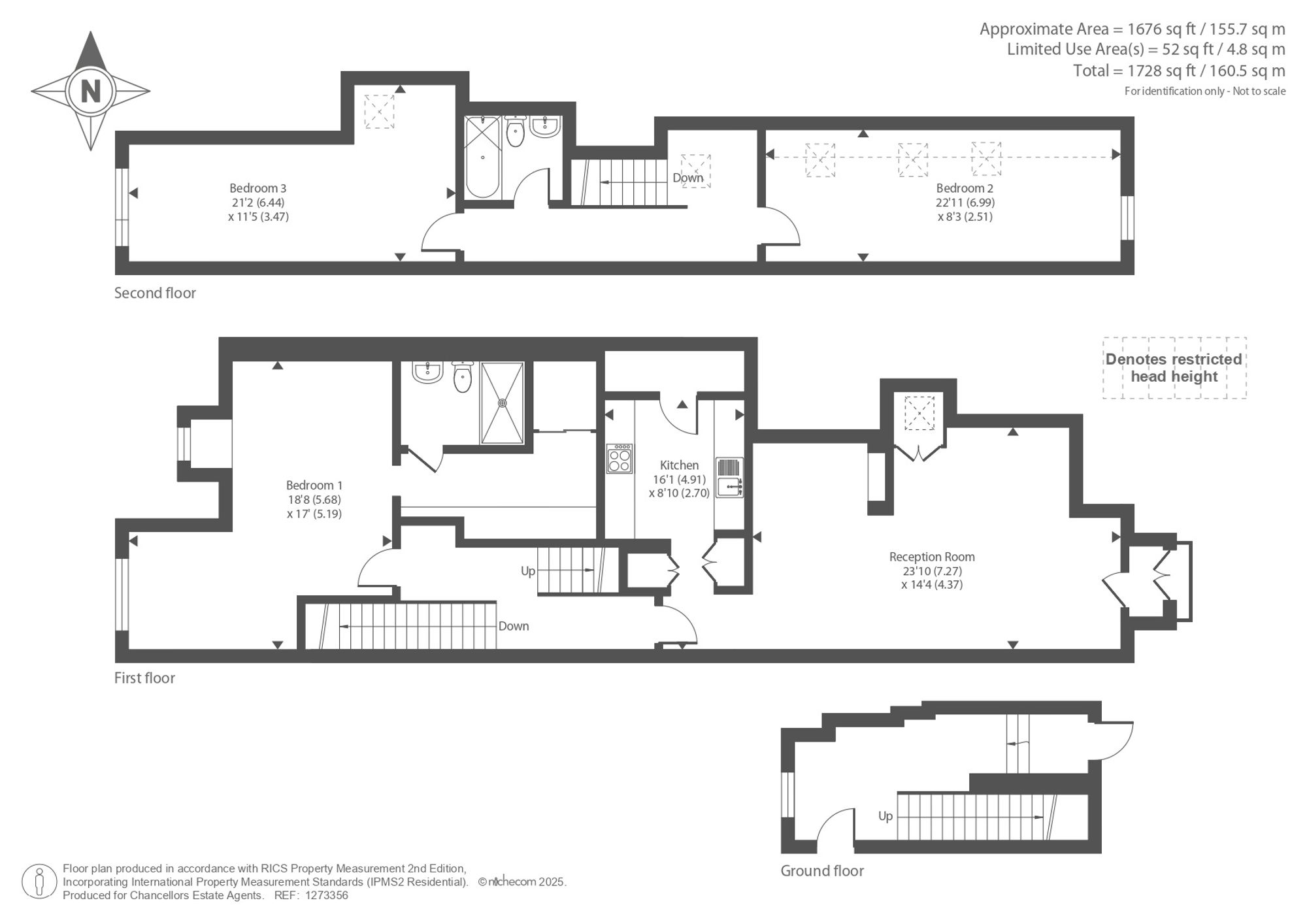 Flat 1, Ullswater Court, London floorplan