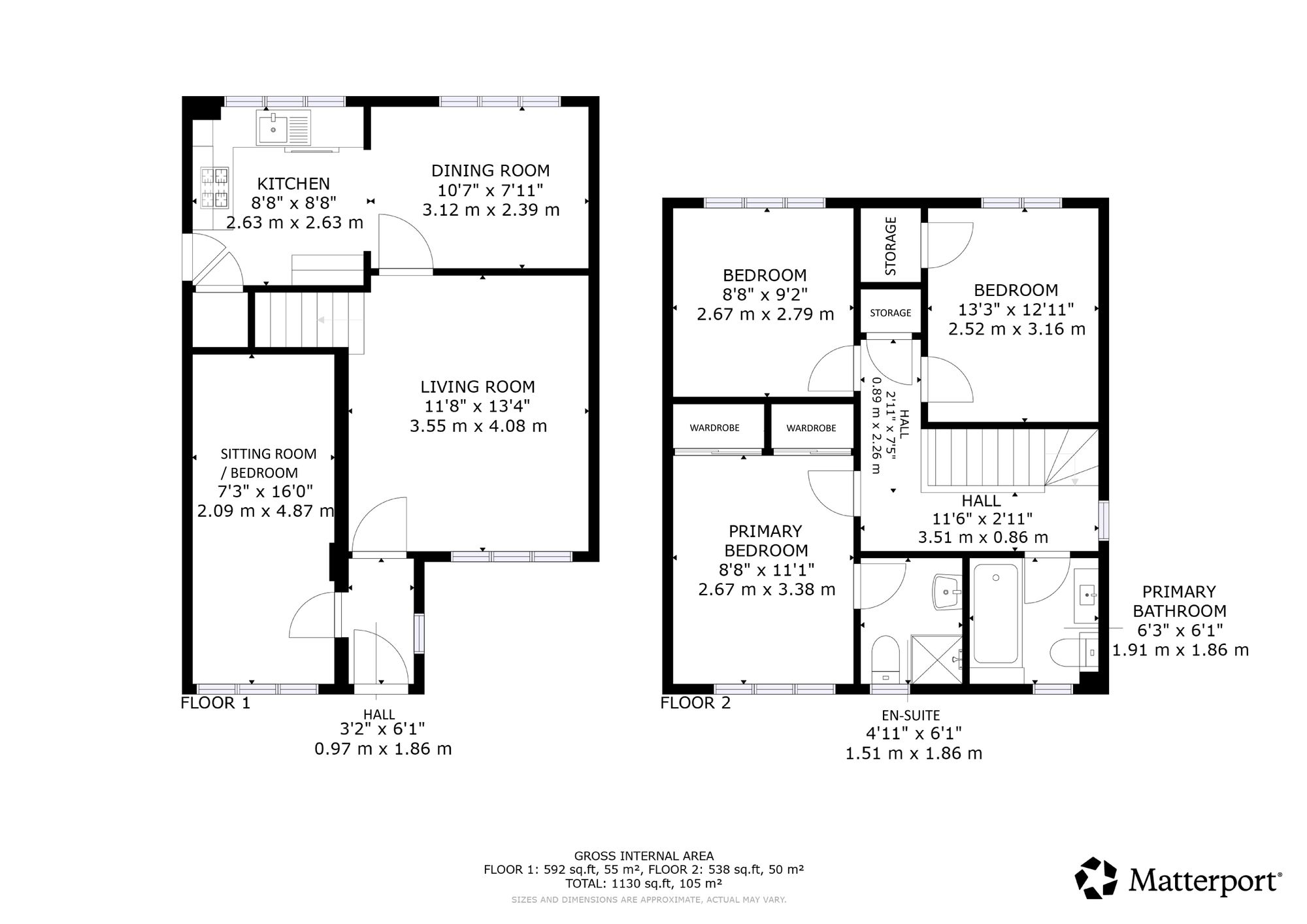 15 Bishopsgate Gardens, Glasgow floorplan