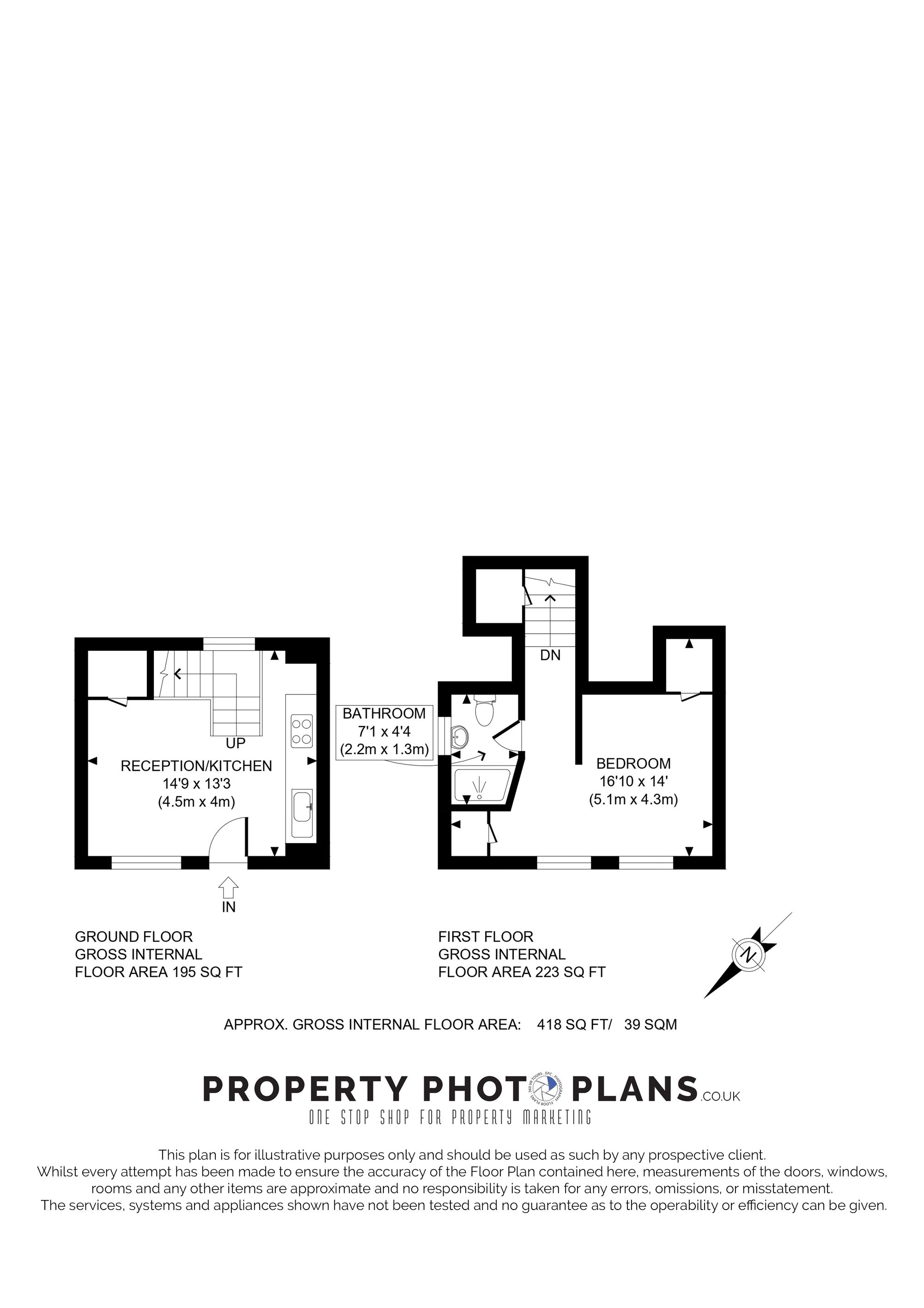 1 Park Avenue Mews, Mitcham floorplan