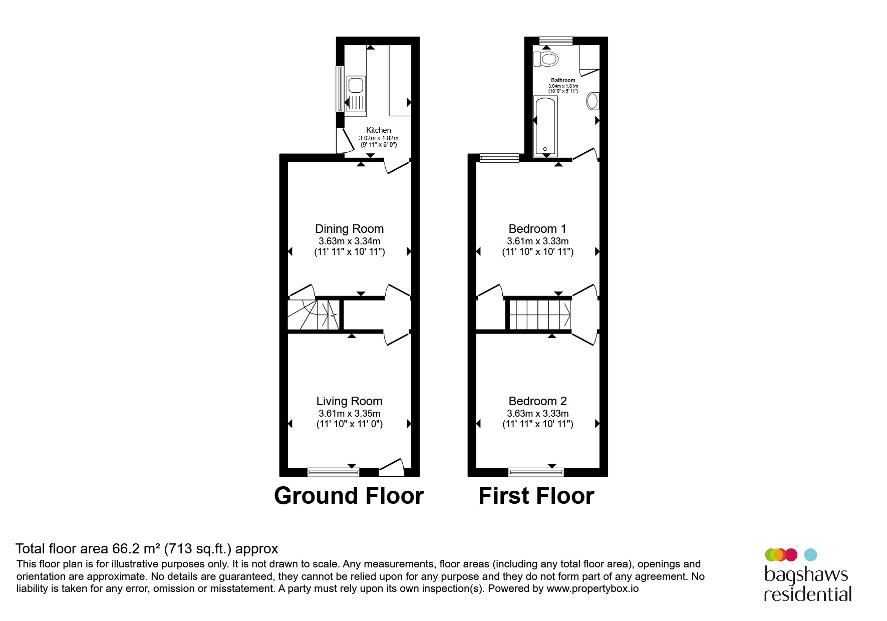 46, Roman Road, Derby floorplan