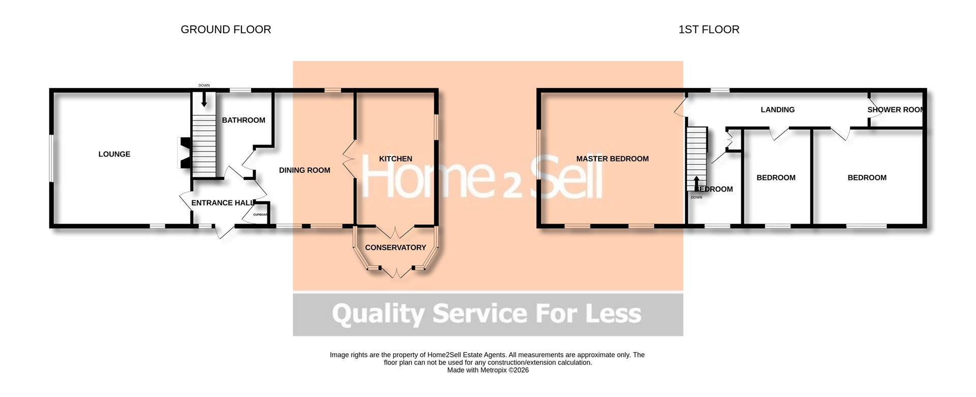 45, Derby Road, Belper floorplan