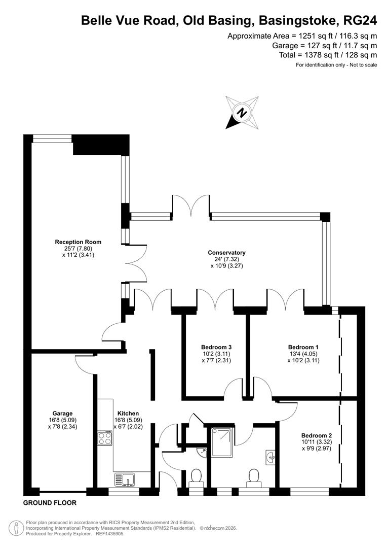 76, Belle Vue Road, Basingstoke floorplan