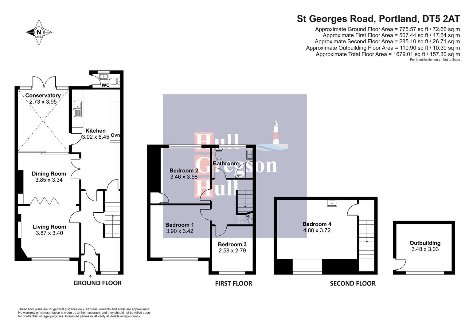 14, St. Georges Road, Portland floorplan