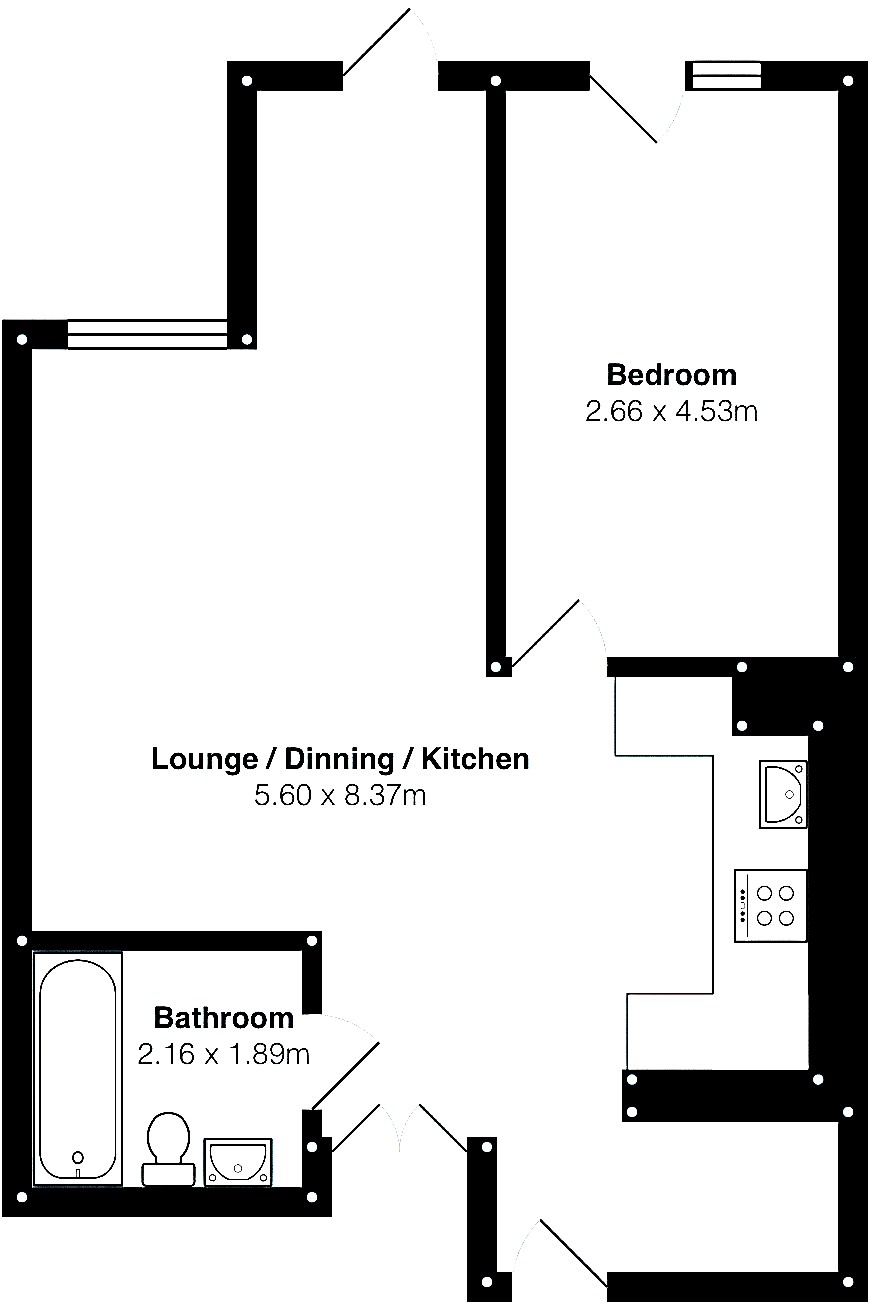 Apex Lofts, Warwick Street, Birmingham floorplan