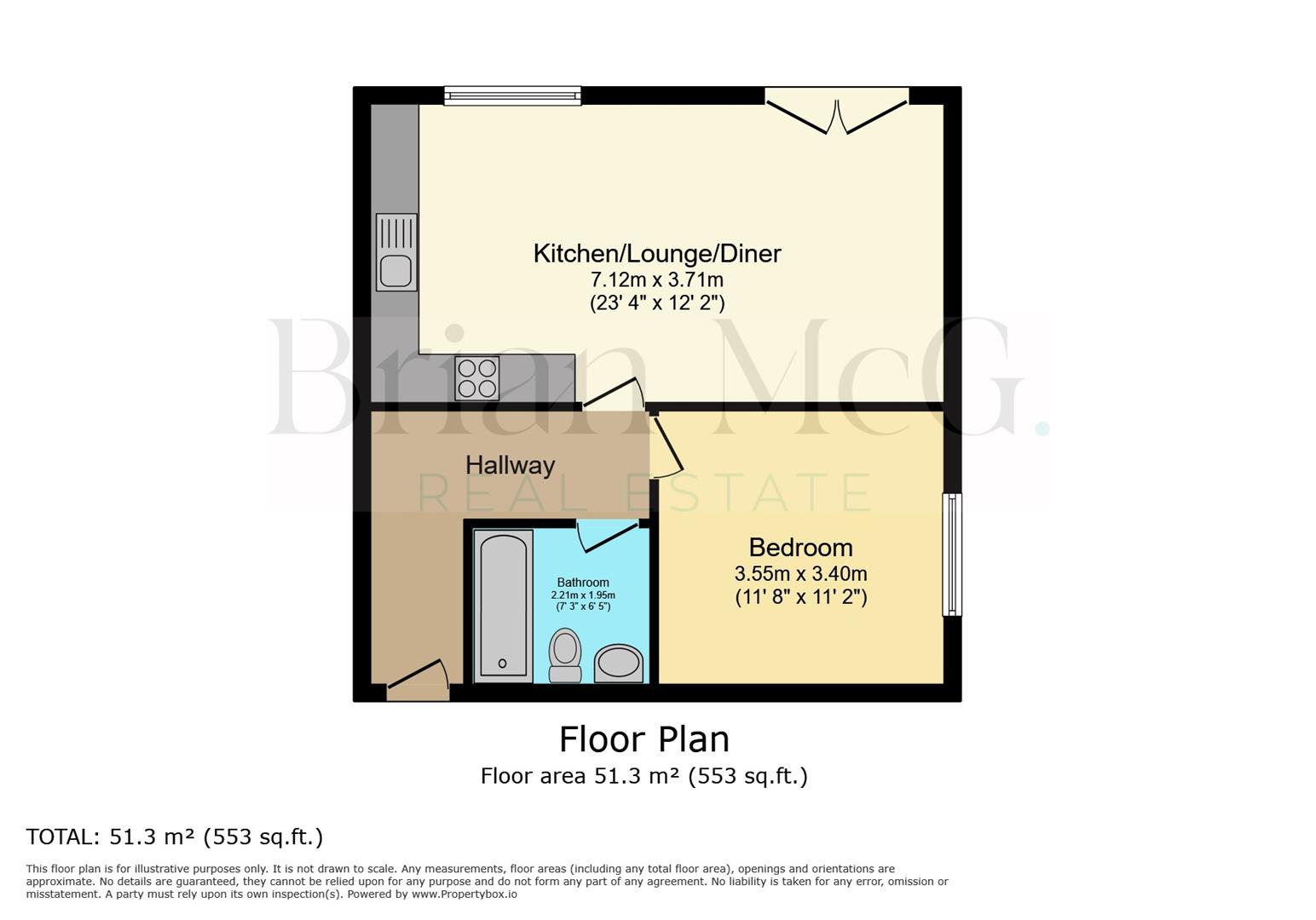 19 Stanier Court, Charles Warren Close, Rugby floorplan