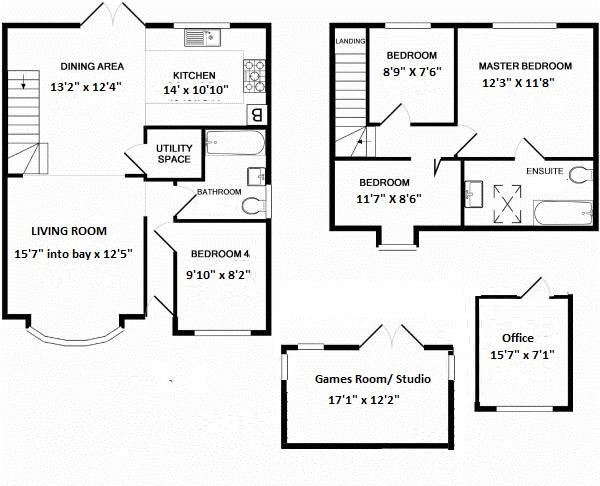 4 Bedrooms Semi-detached bungalow for sale in Harbour View Close, Bishopstone, Seaford BN25
