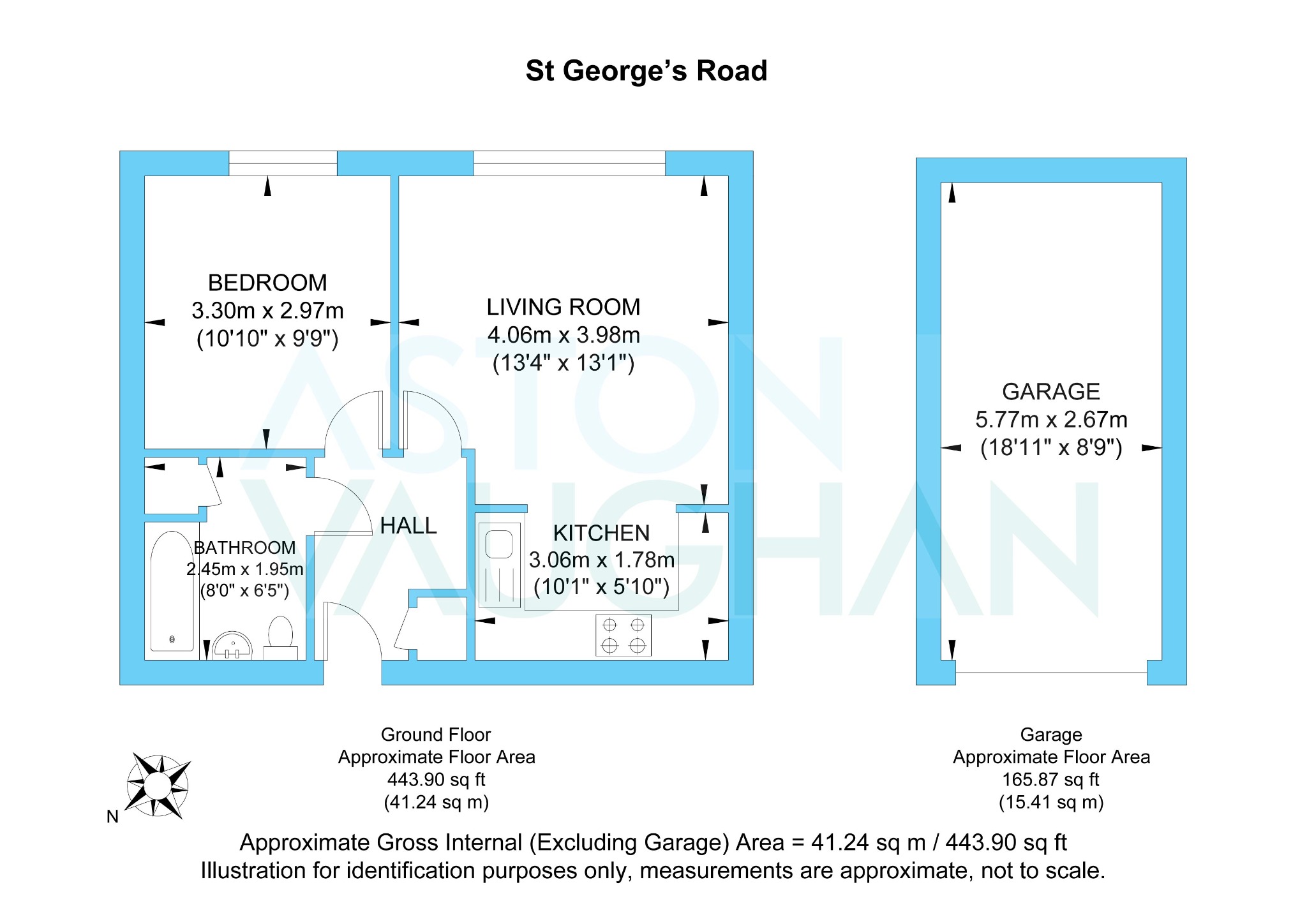 4 Cavendish Court, St. Georges Road, East Sussex floorplan