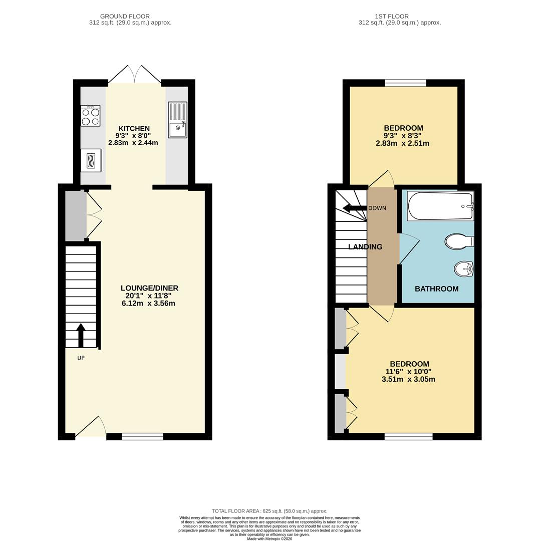 21, Old Hill, Orpington floorplan