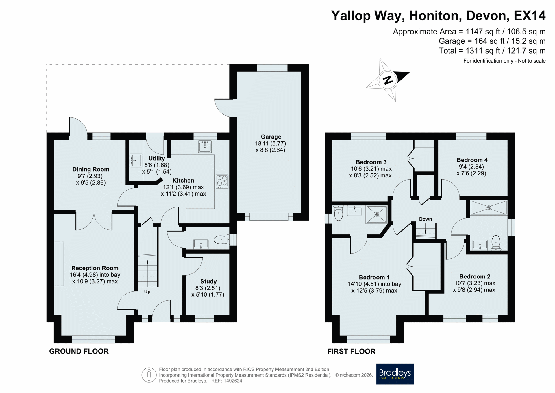 10, Yallop Way, Devon floorplan