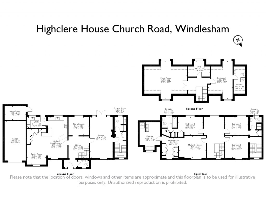 5 Bedrooms Detached house for sale in Church Road, Windlesham GU20