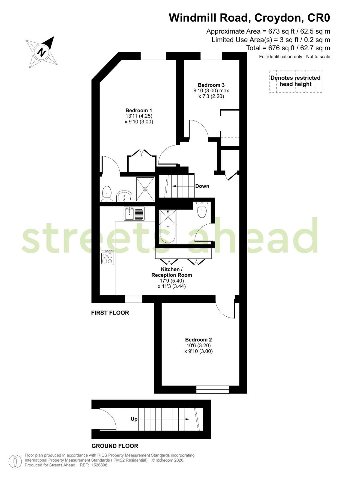 Windmill Road, Croydon floorplan
