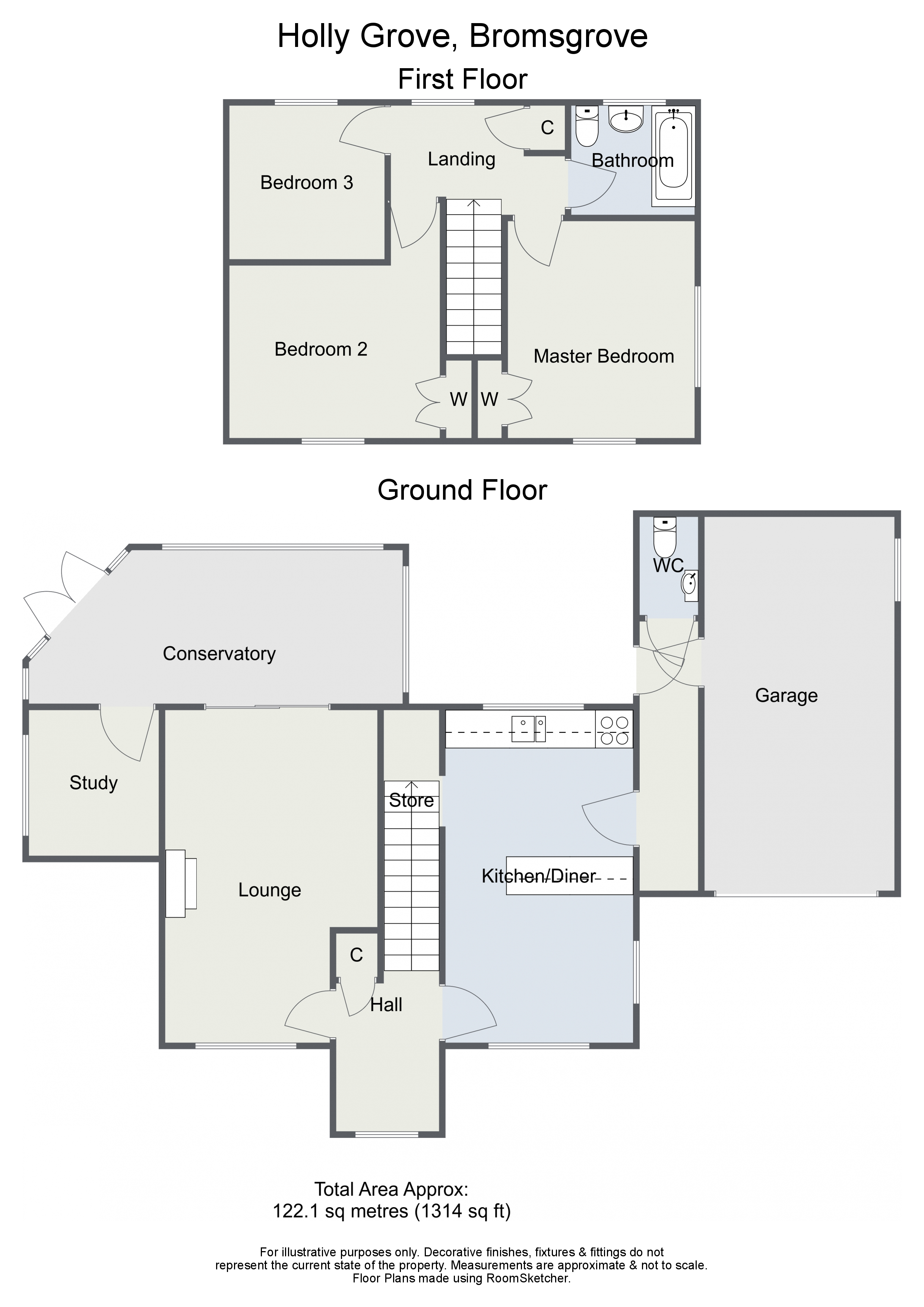 3 Bedrooms Detached house for sale in Holly Grove, Sidemoor, Bromsgrove B61