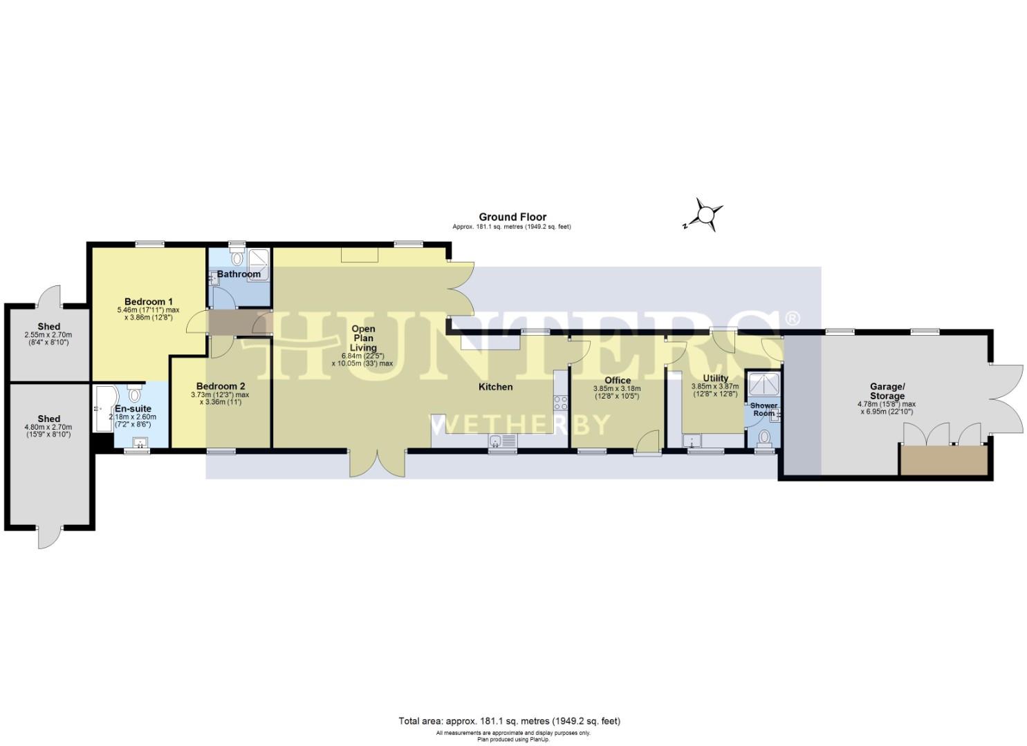Stable House Green Lane, Wetherby floorplan