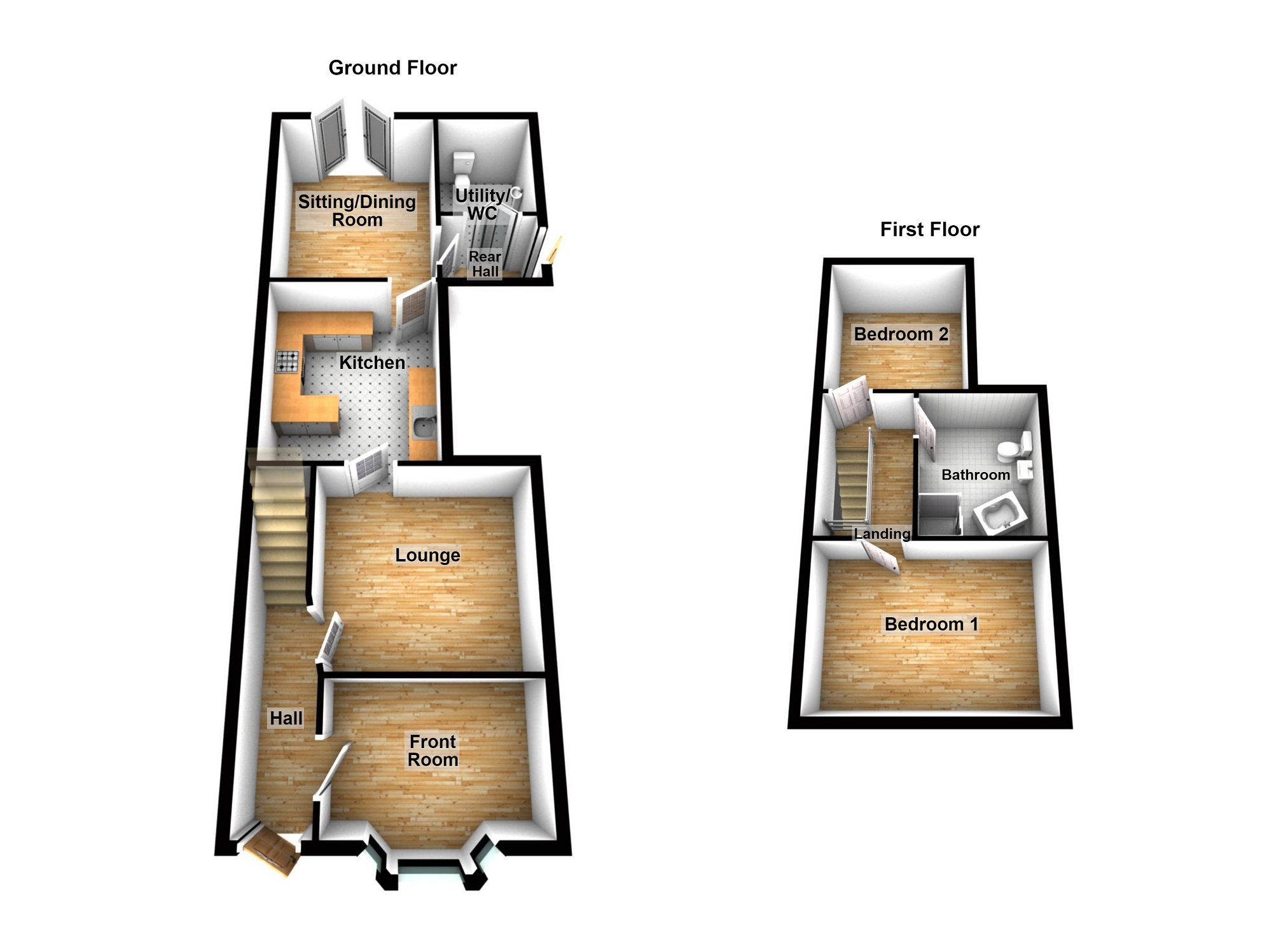 26, Bonllwyn, Ammanford floorplan