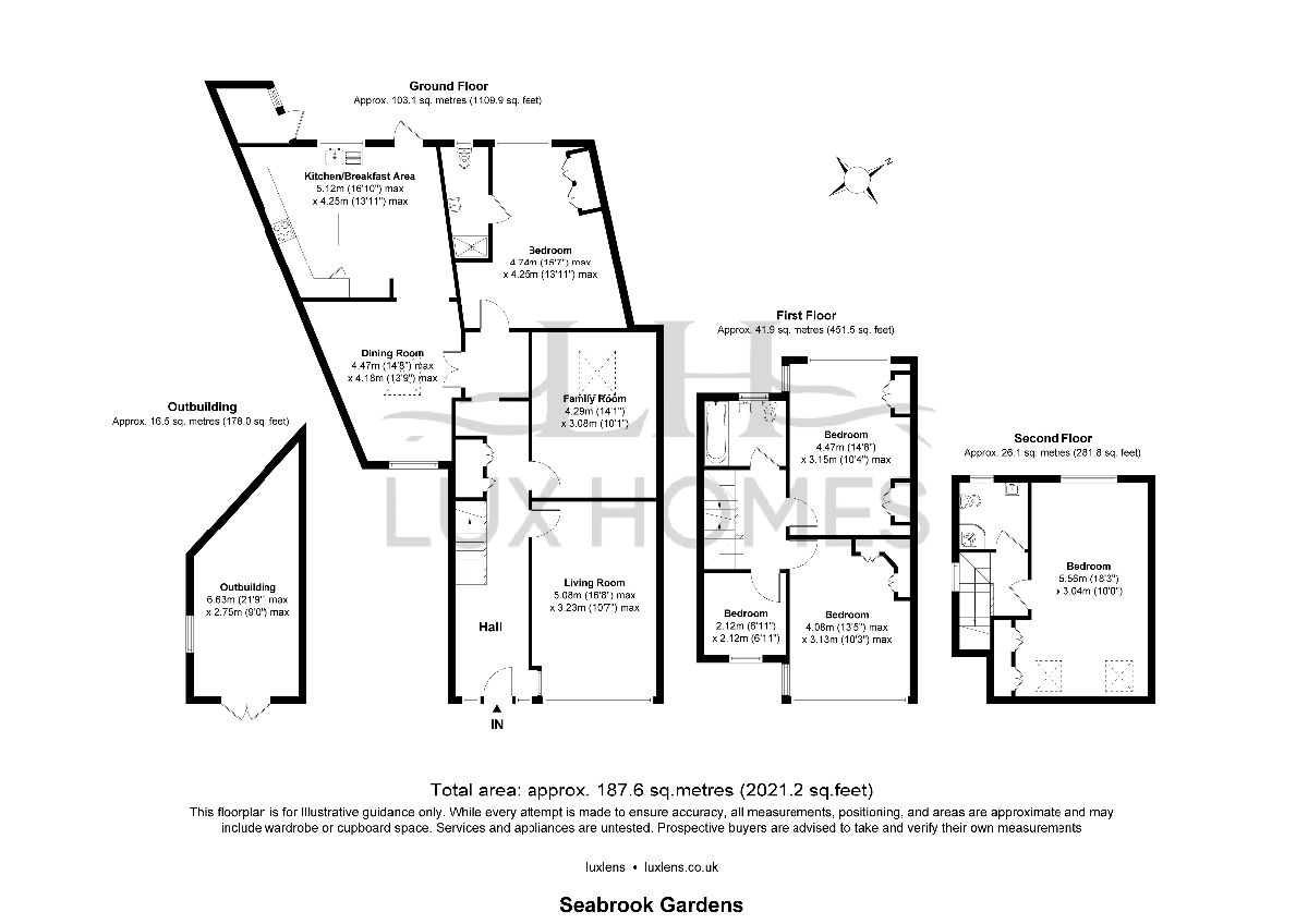 44 Seabrook Gardens, Romford floorplan
