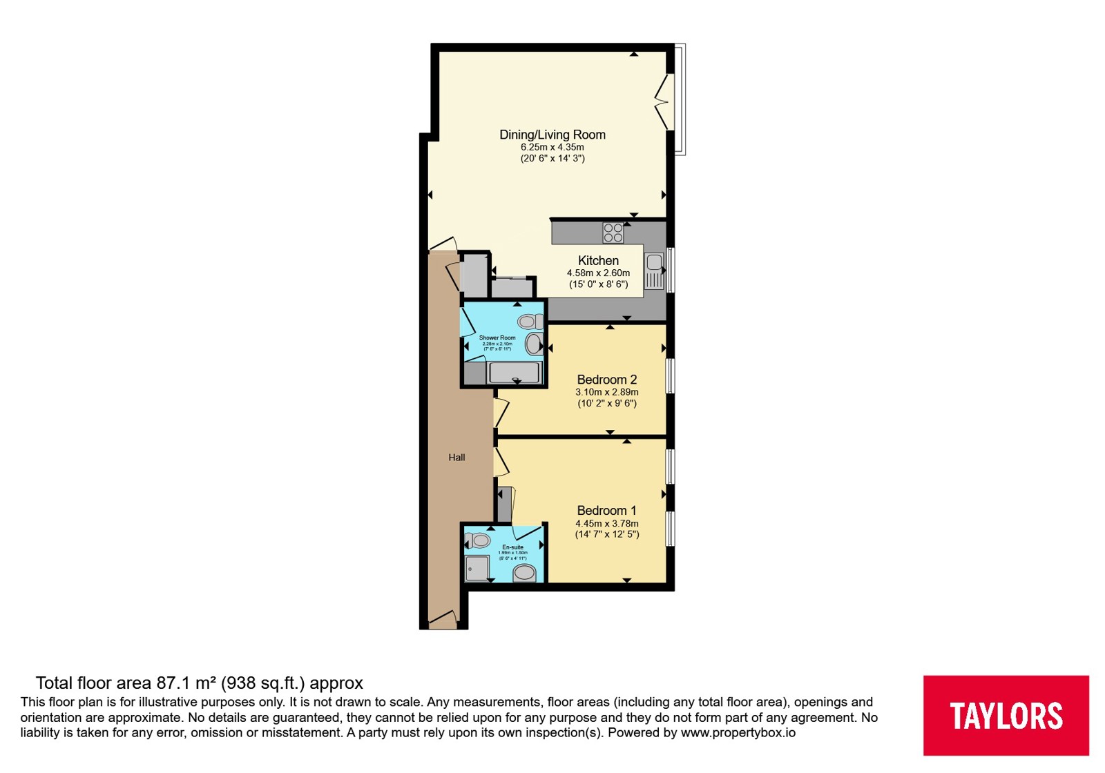 Spillers & Bakers, Cardiff floorplan