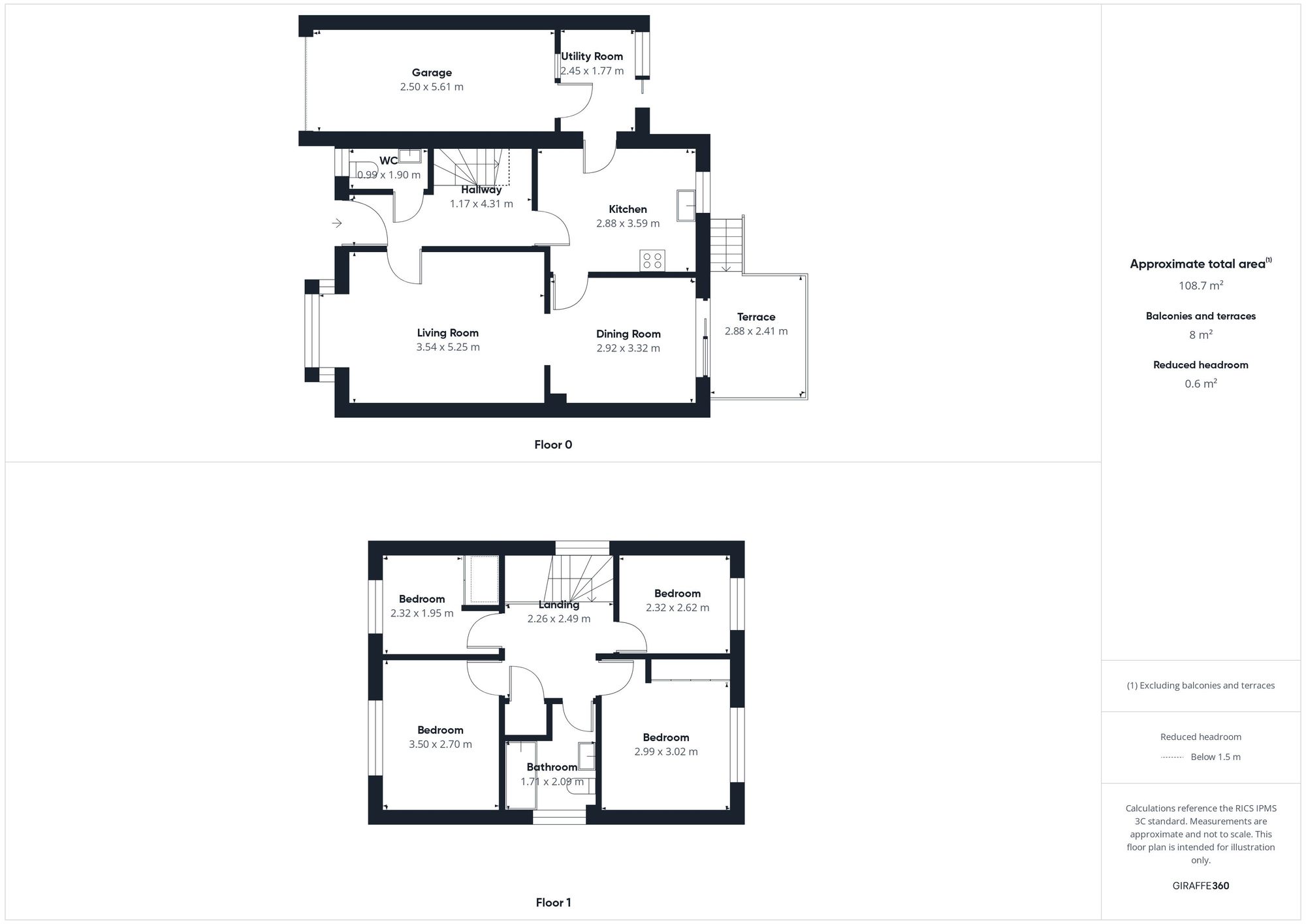 25 Beech Park, Crediton floorplan