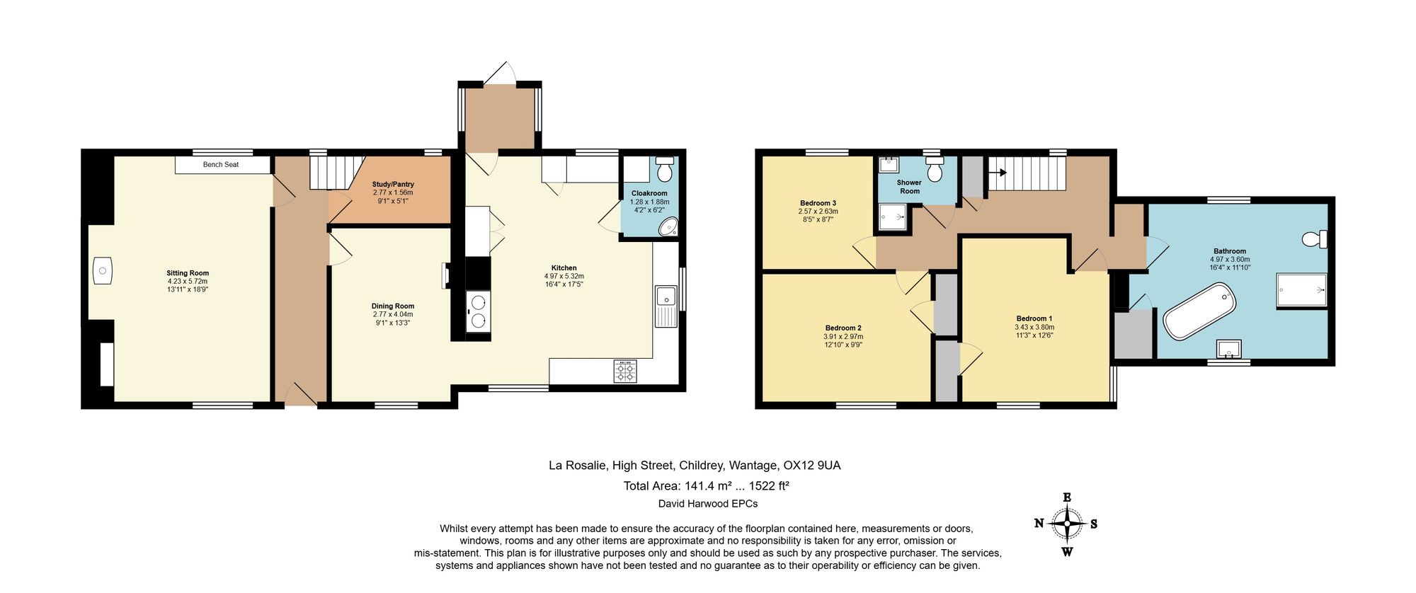 La Rosalie High Street, Wantage floorplan