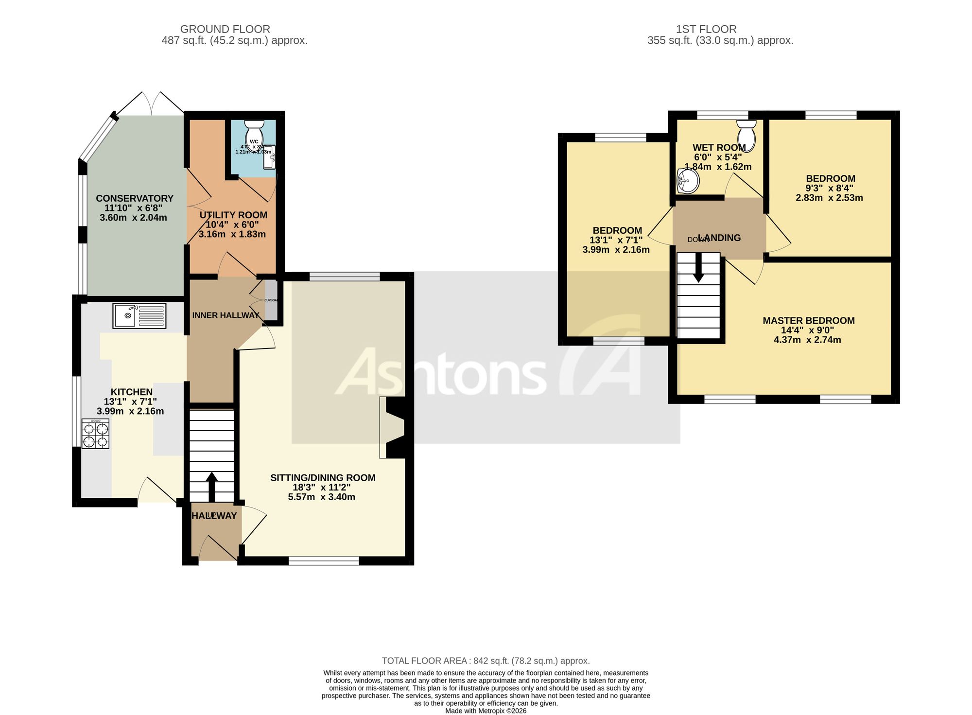 8 Ivy Road, Warrington floorplan