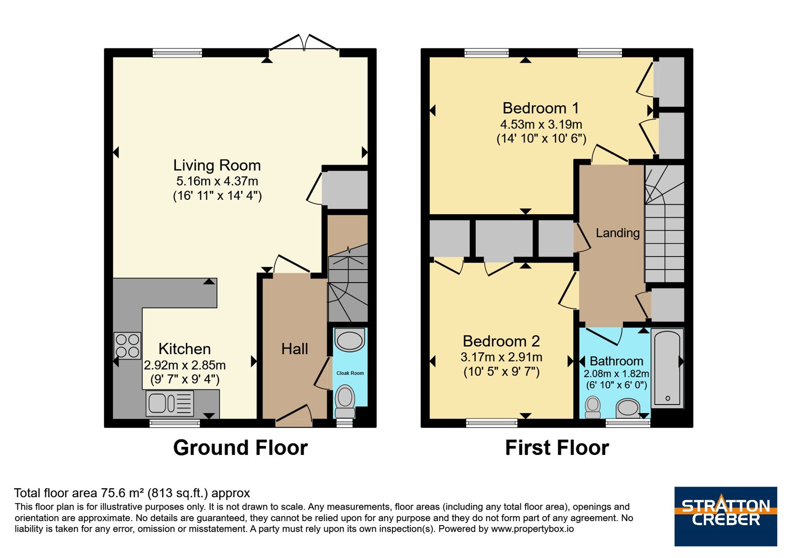 4, Cupid Drive, Redruth floorplan