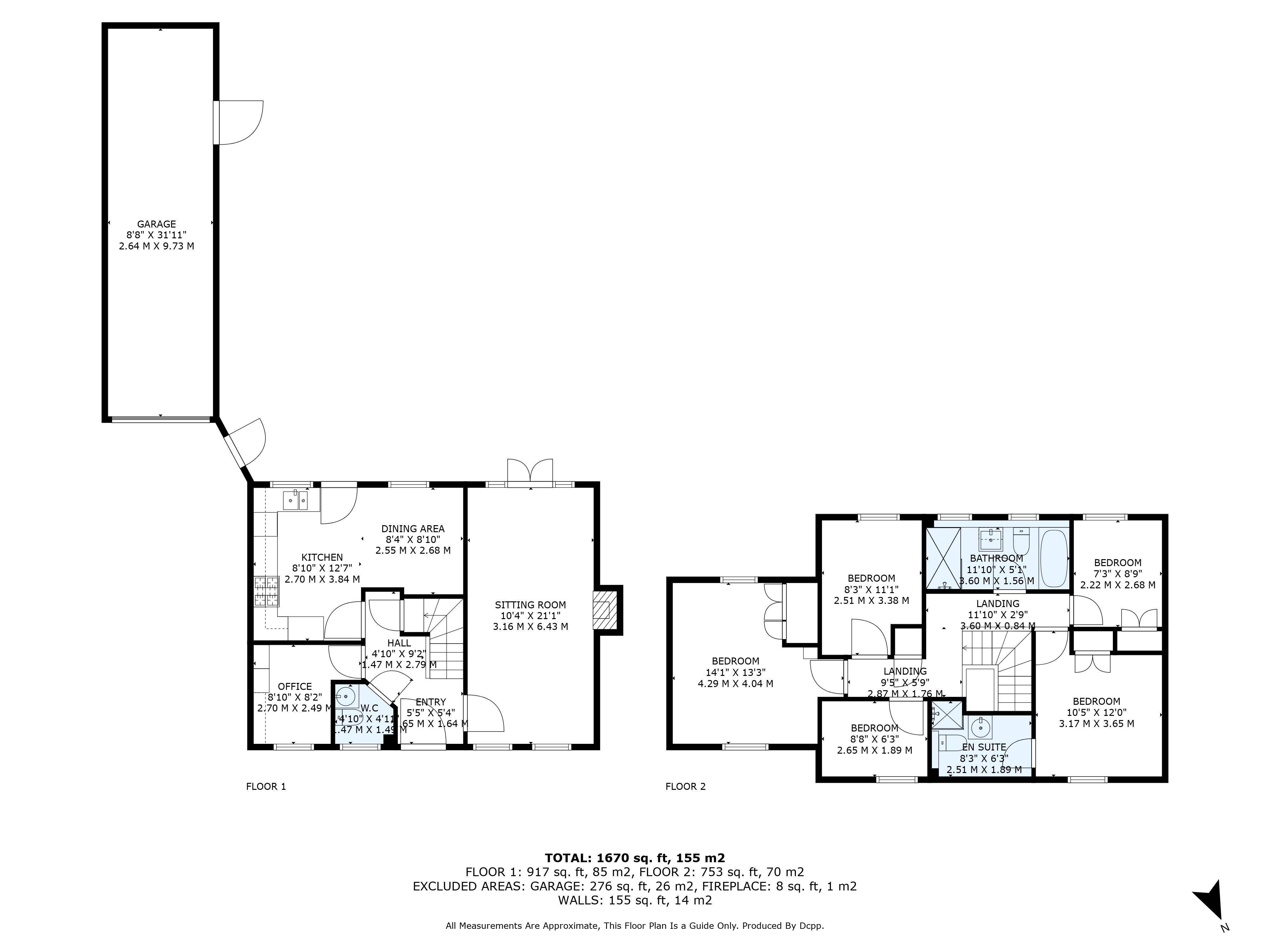 53, Manning Road, Bury St. Edmunds floorplan