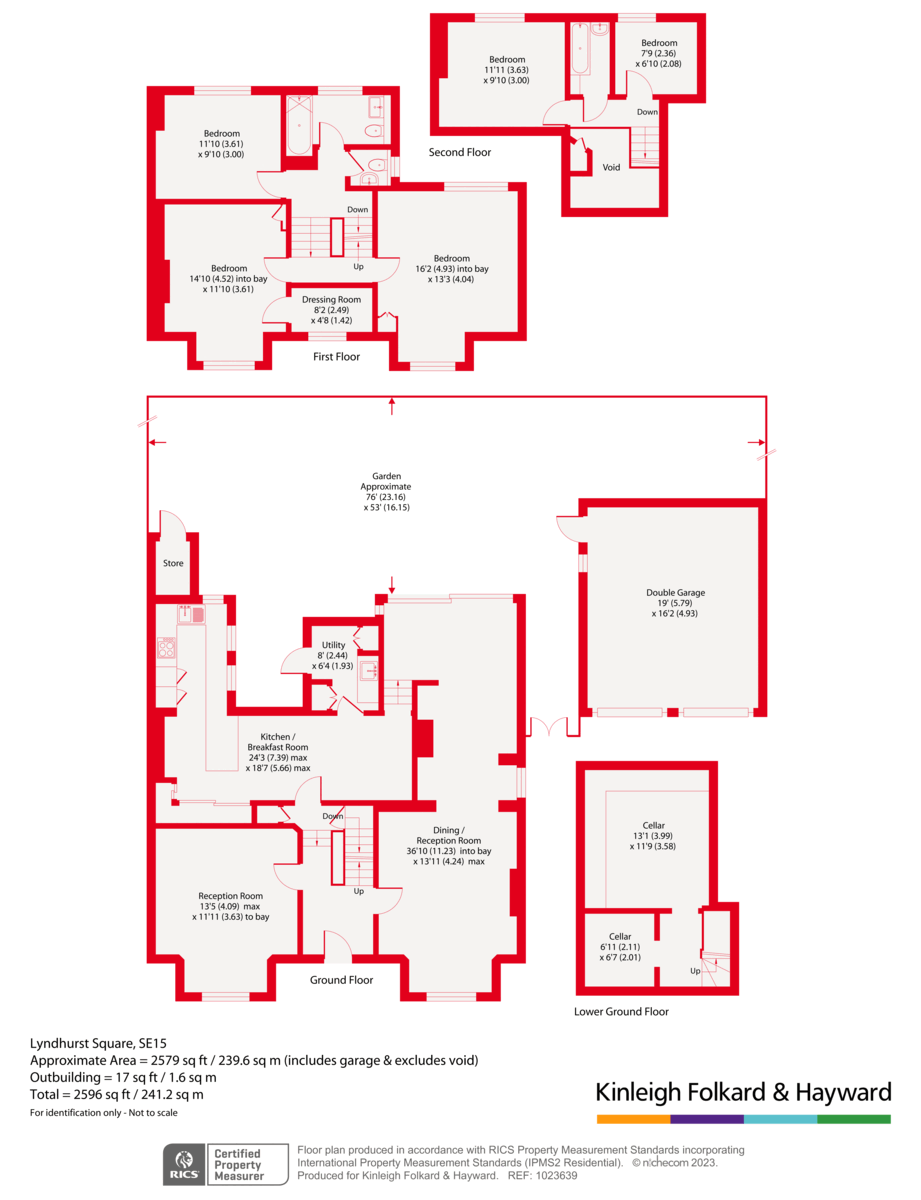 10, Lyndhurst Square, London floorplan