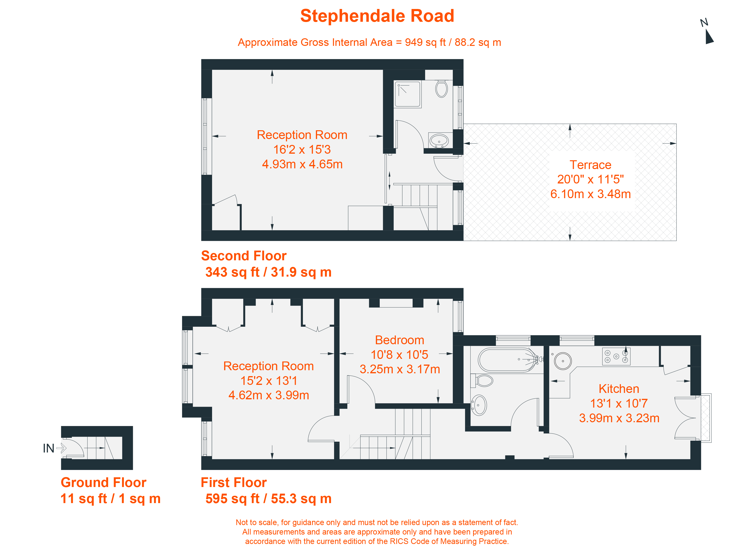 Stephendale Road, Fulham floorplan