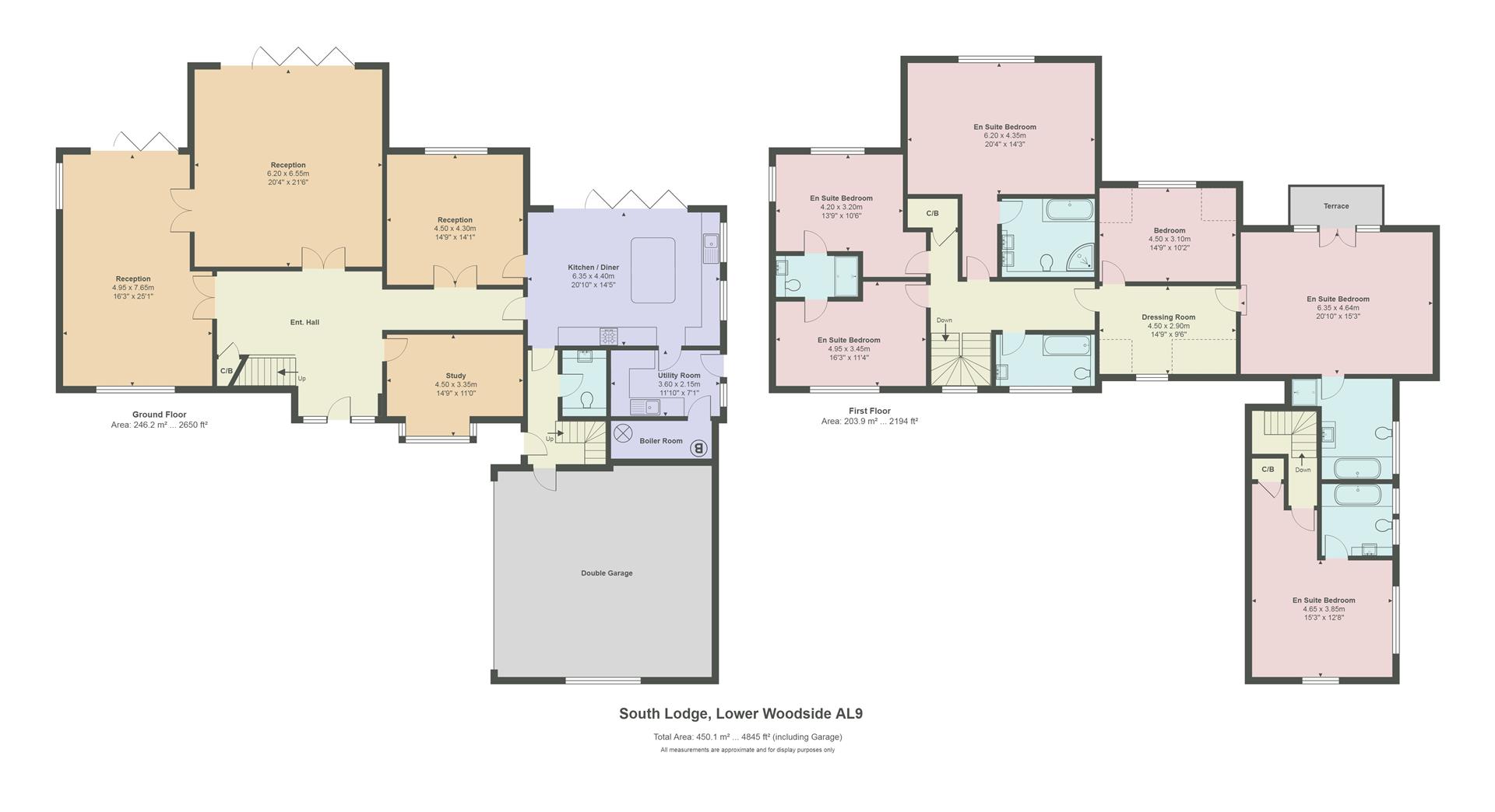 South Lodge, Lower Woodside, Hatfield floorplan