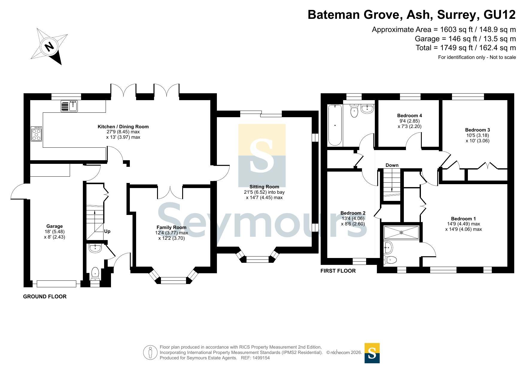 2, Bateman Grove, Surrey floorplan