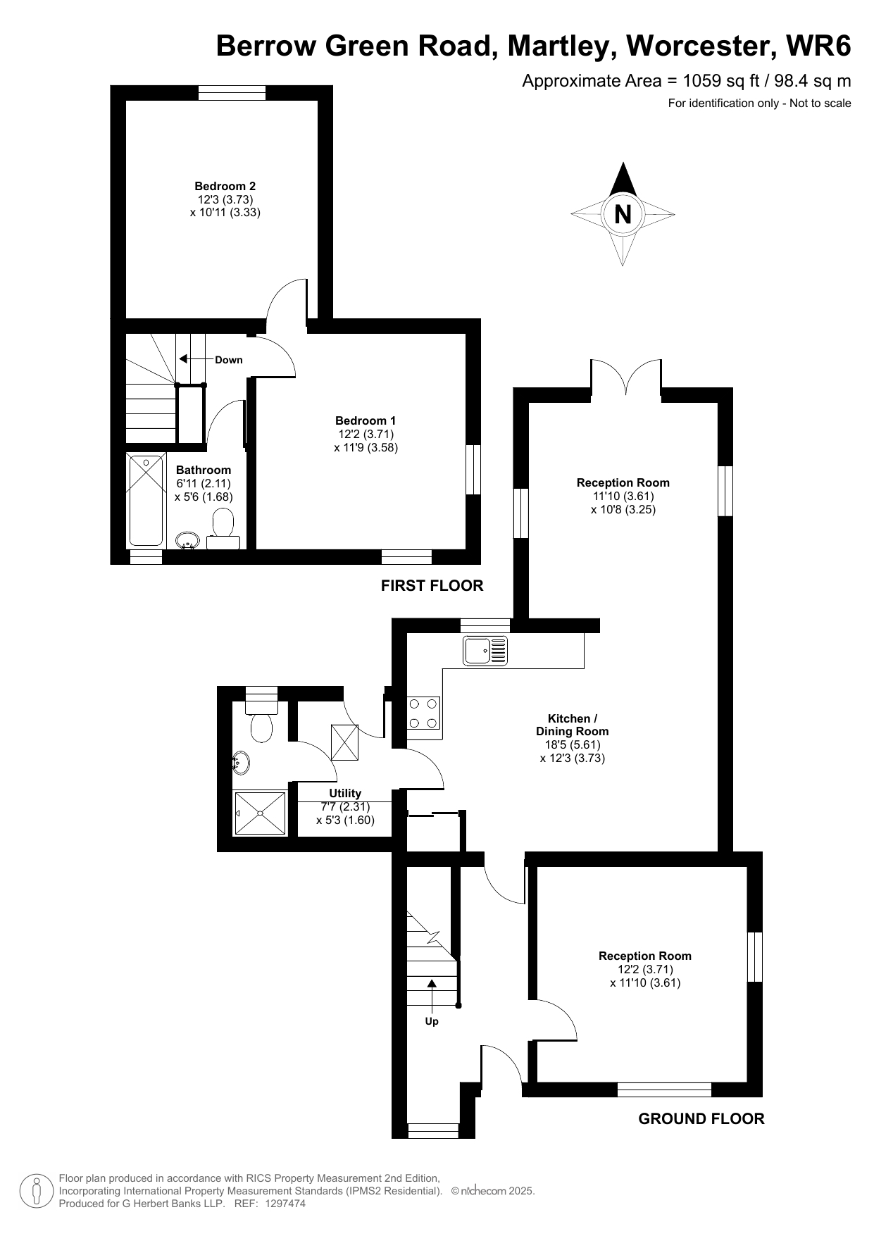 Barleycove Cottage, 110, Berrow Green Road, Worcester floorplan