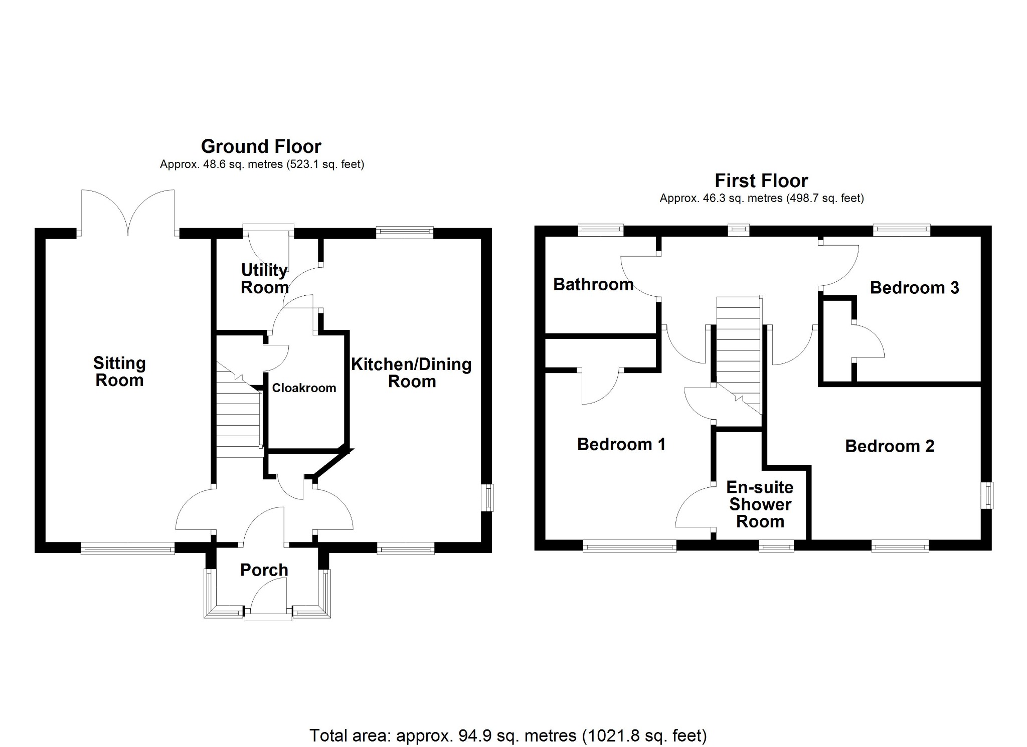 5 Townsend Drive, Selsey floorplan