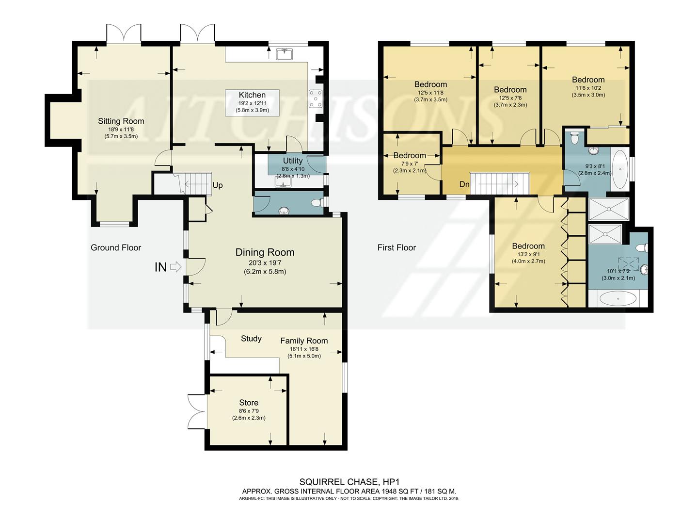 5 Bedrooms Detached house for sale in Squirrel Chase, Hemel Hempstead HP1