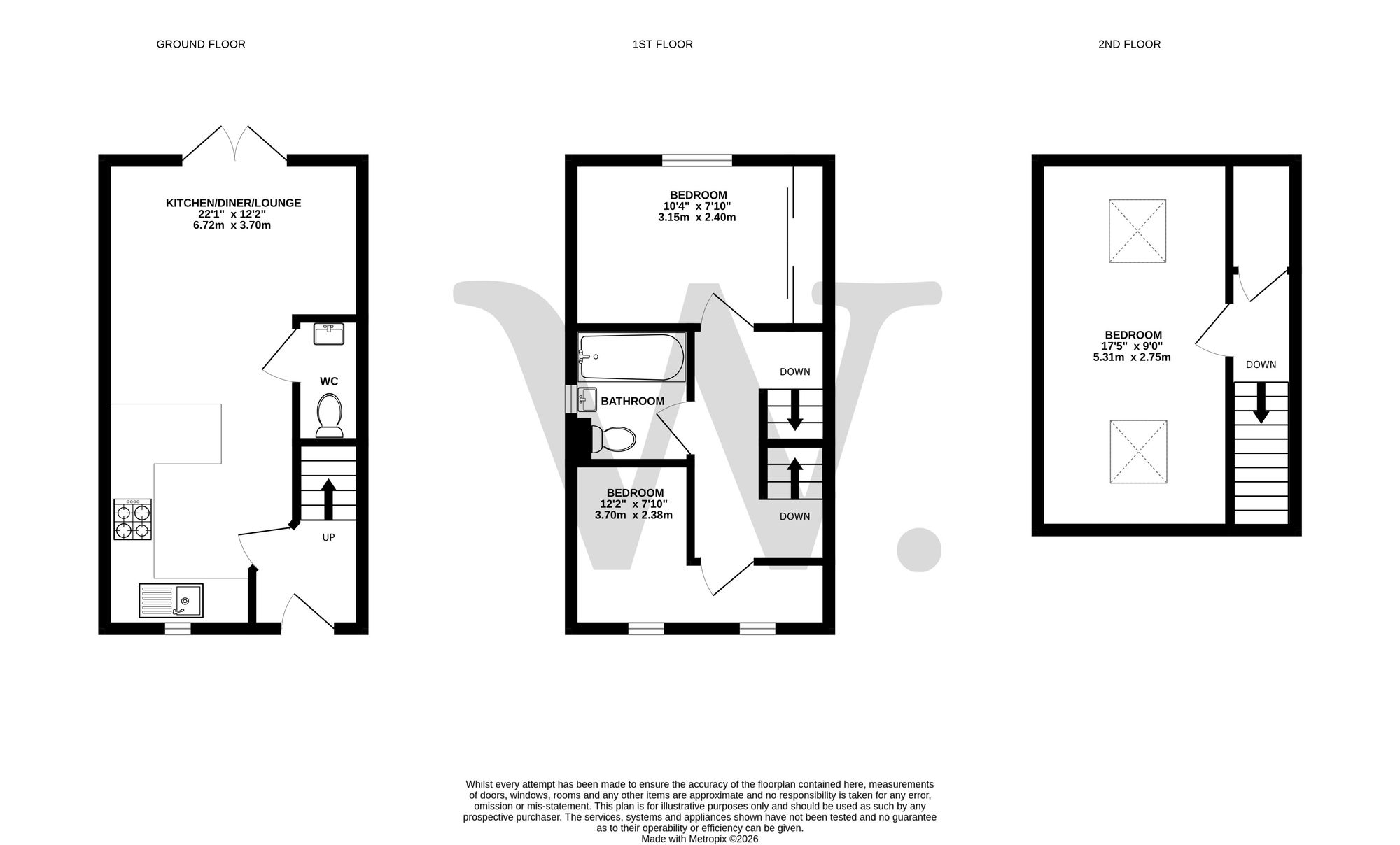 2 Elder Close, Norwich floorplan