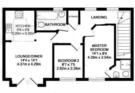 2 Bedrooms Detached house for sale in Greenside Close, Wixams, Bedfordshire MK42