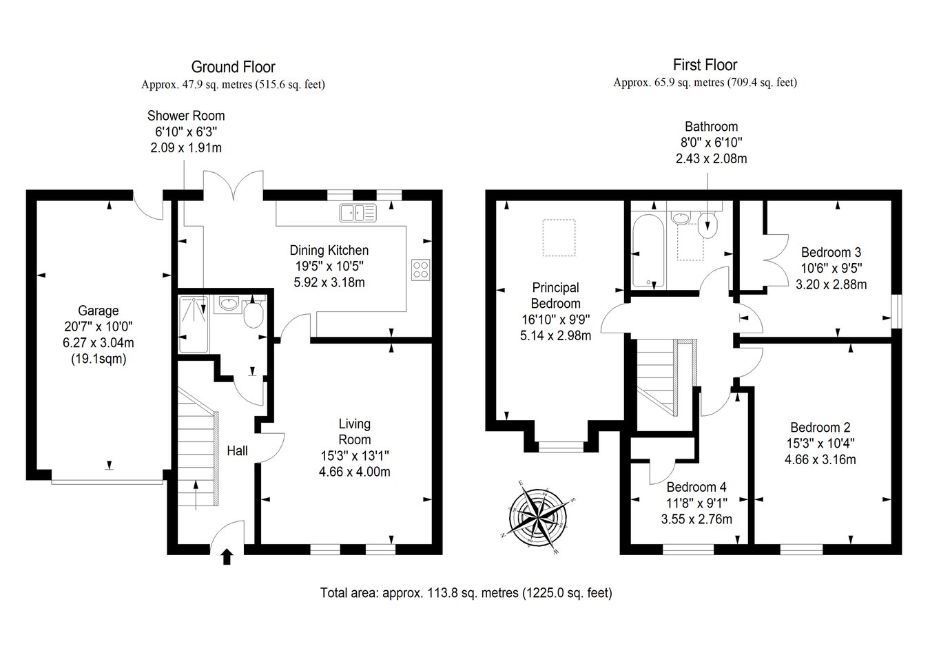 Lade Craigs, Darkfaulds, Blairgowrie floorplan