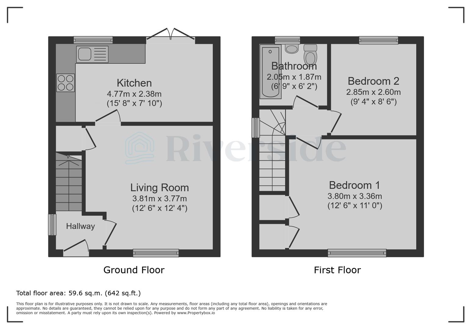 19, Harbour Way, Hull floorplan