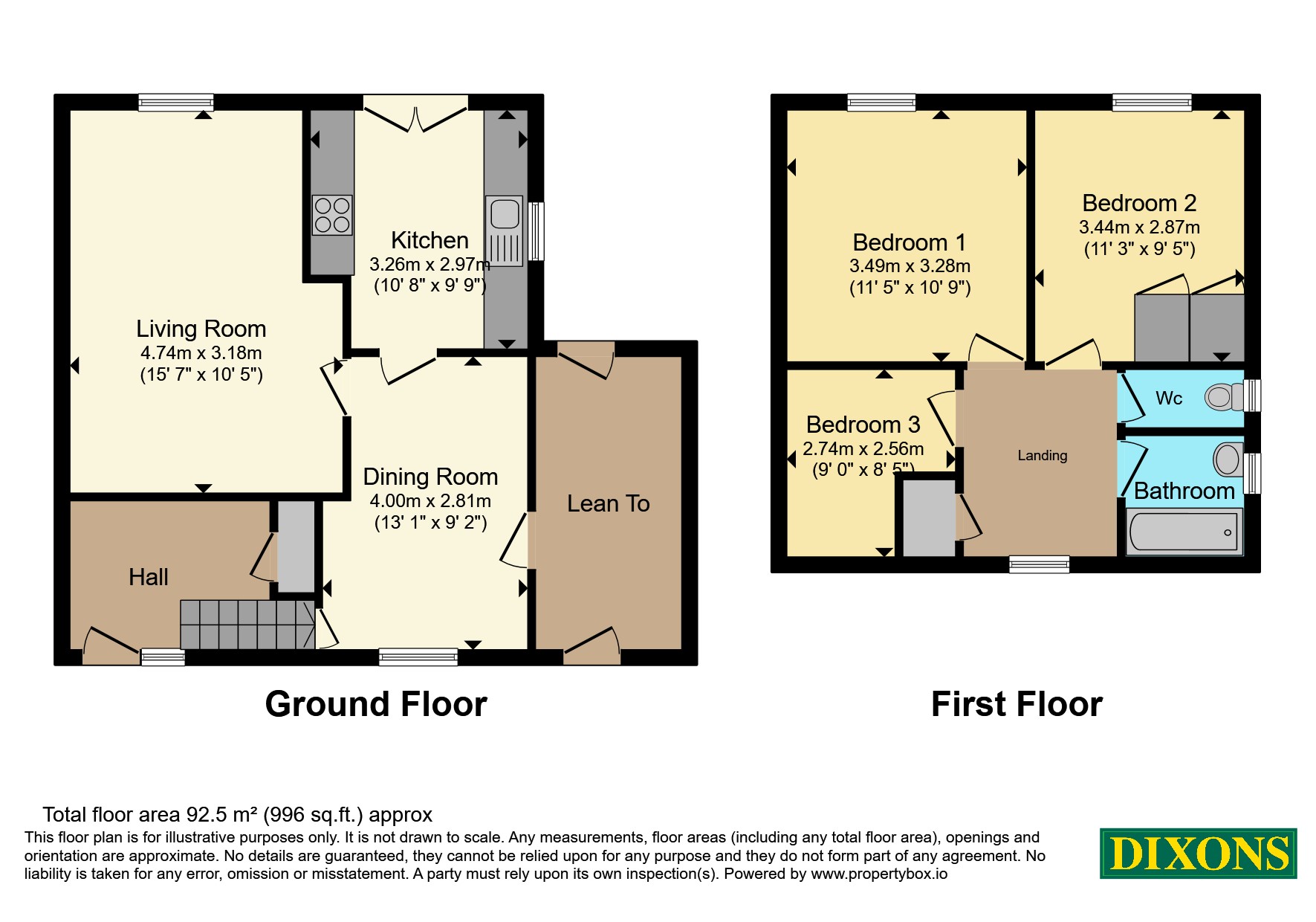 Chaucer Avenue, West Midlands floorplan