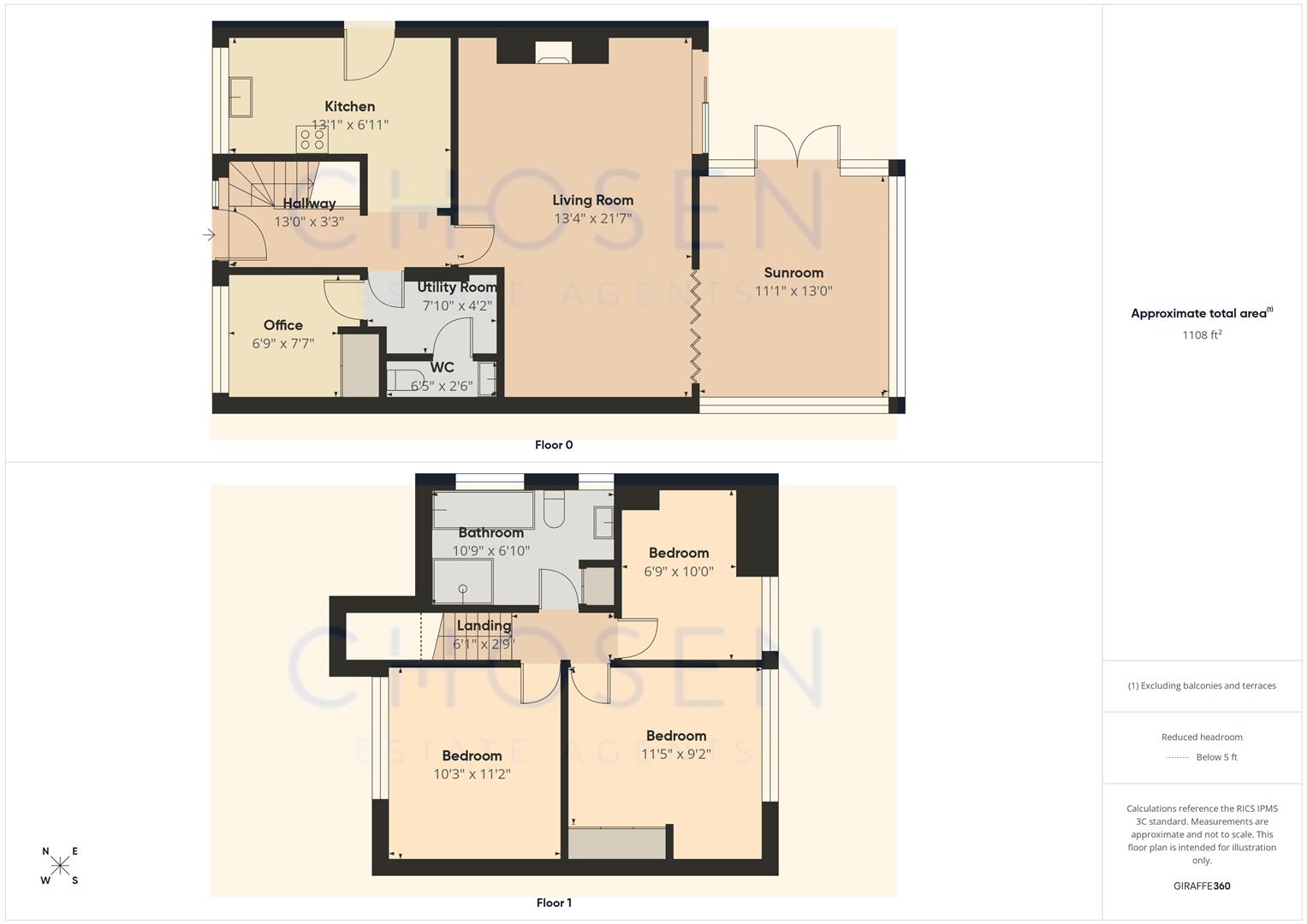 97, Oldbury Orchard, Gloucester floorplan