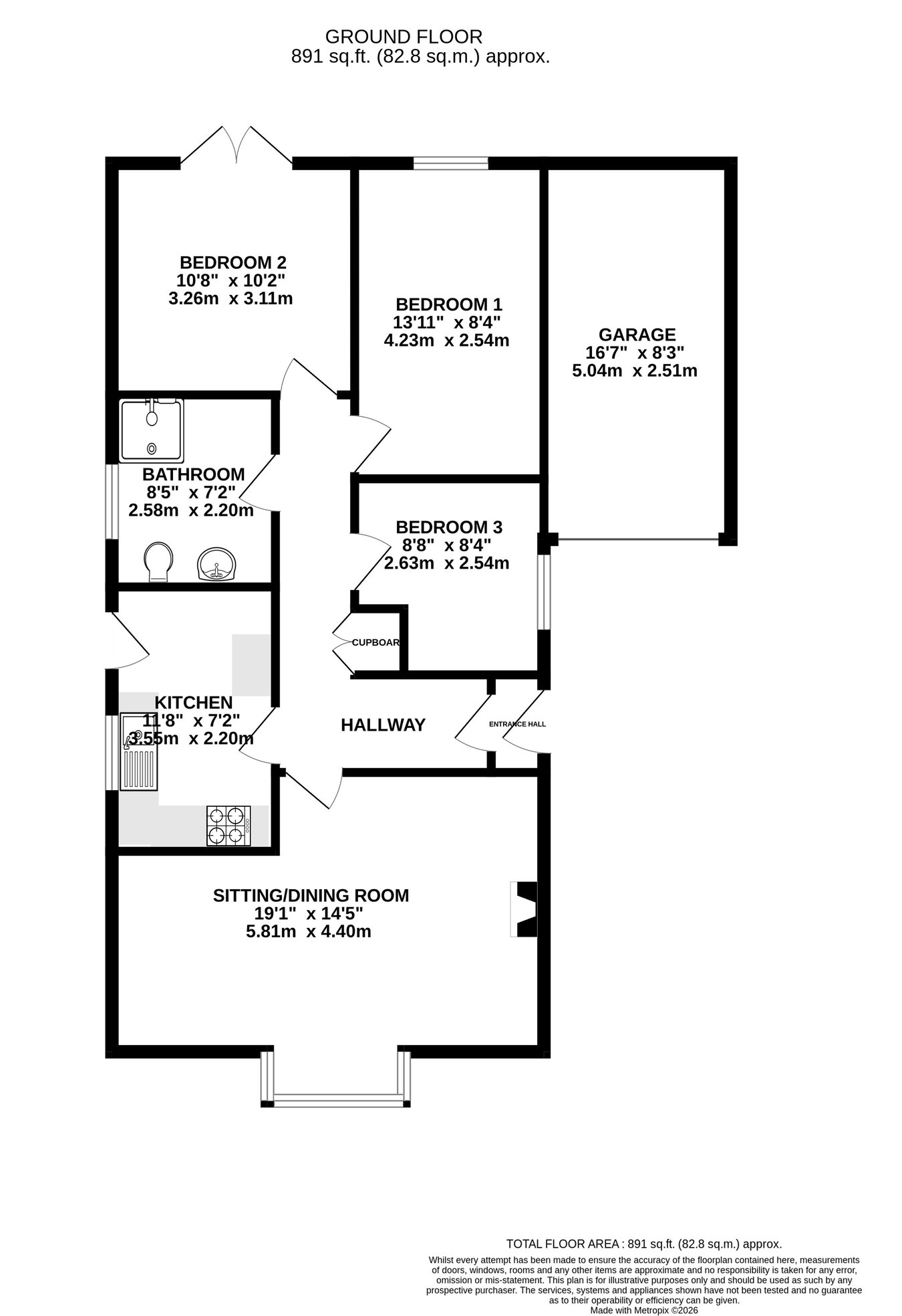 9, Tai Ar Y Bryn, Builth Wells floorplan