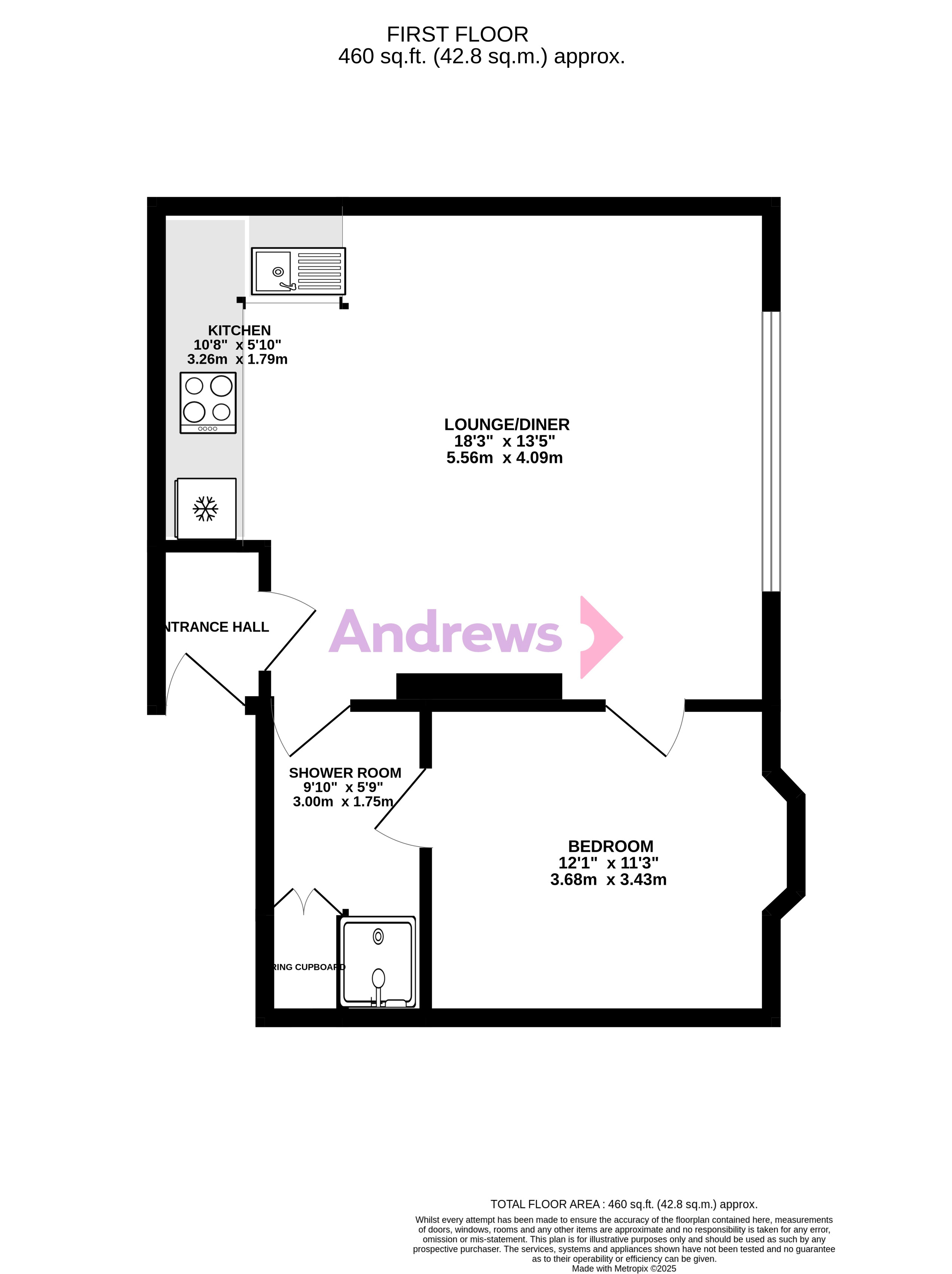 Flat 4, 11A,, West Street, Surrey floorplan