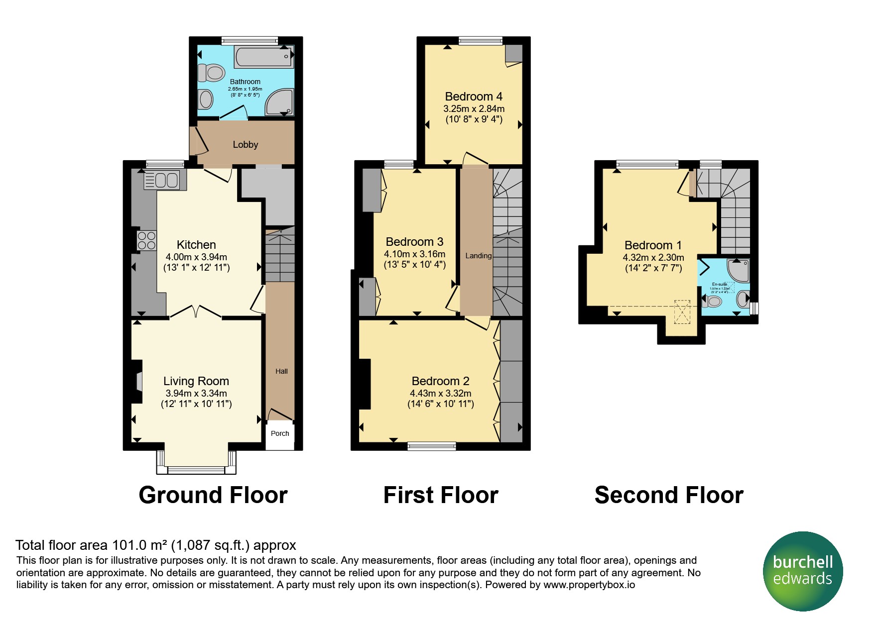 5, Ash Mount Road, Nottingham floorplan