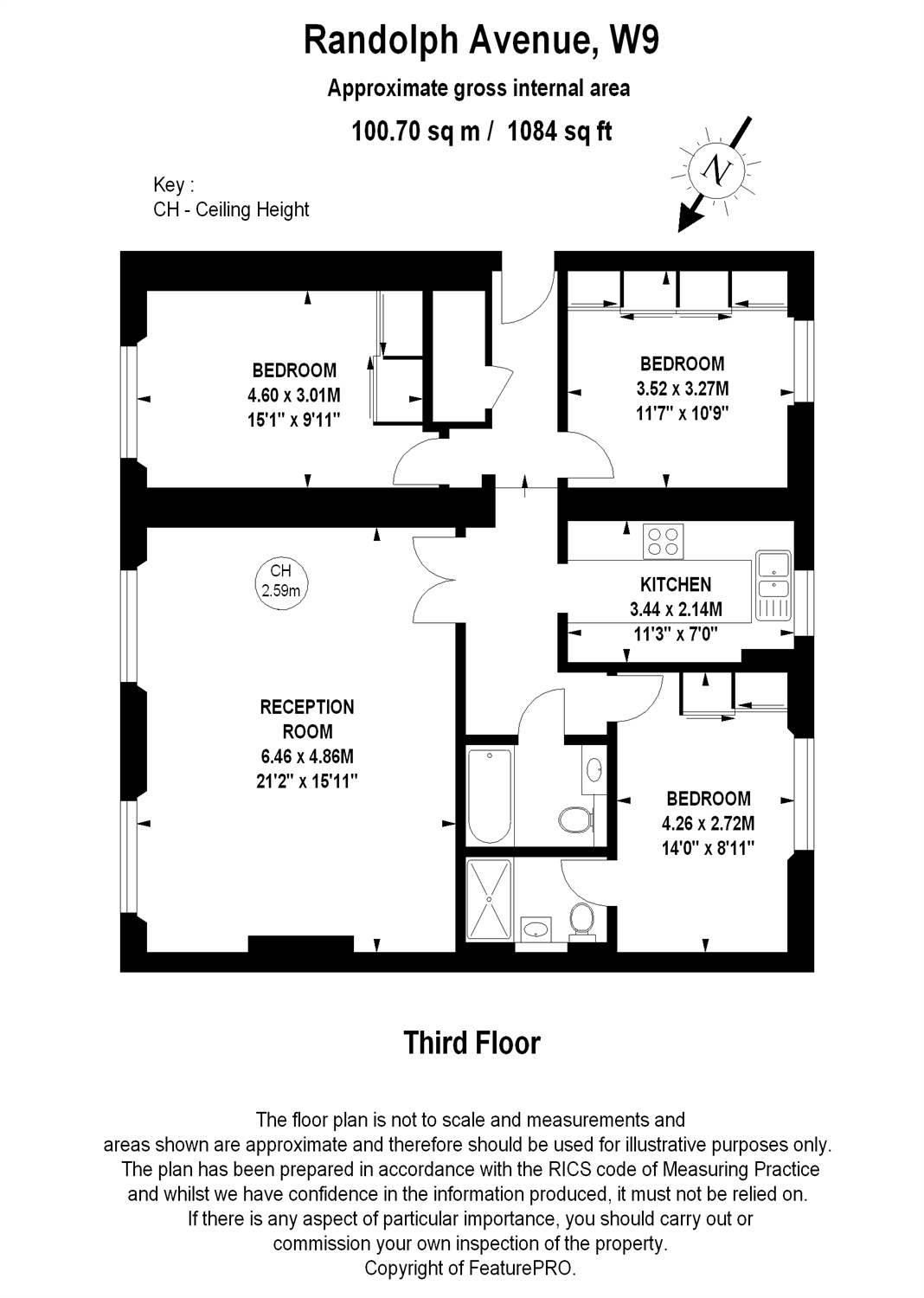 3 Bedrooms Flat for sale in Randolph Avenue, Little Venice, London W9